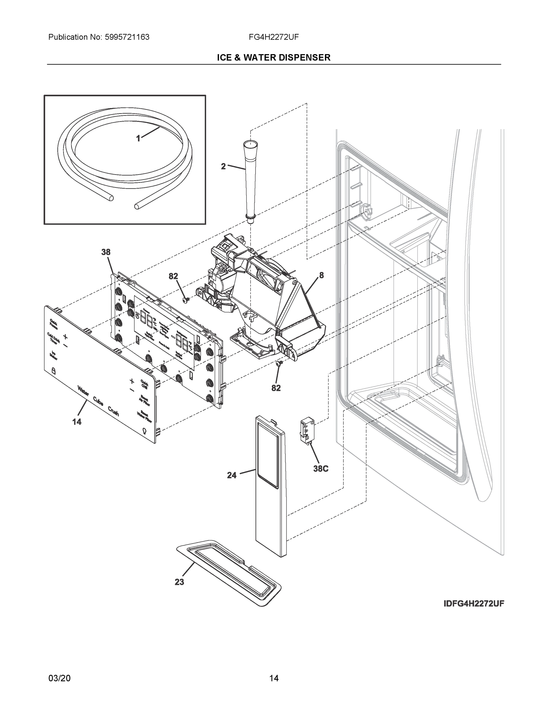 08 - ICE & WATER DISPENSER