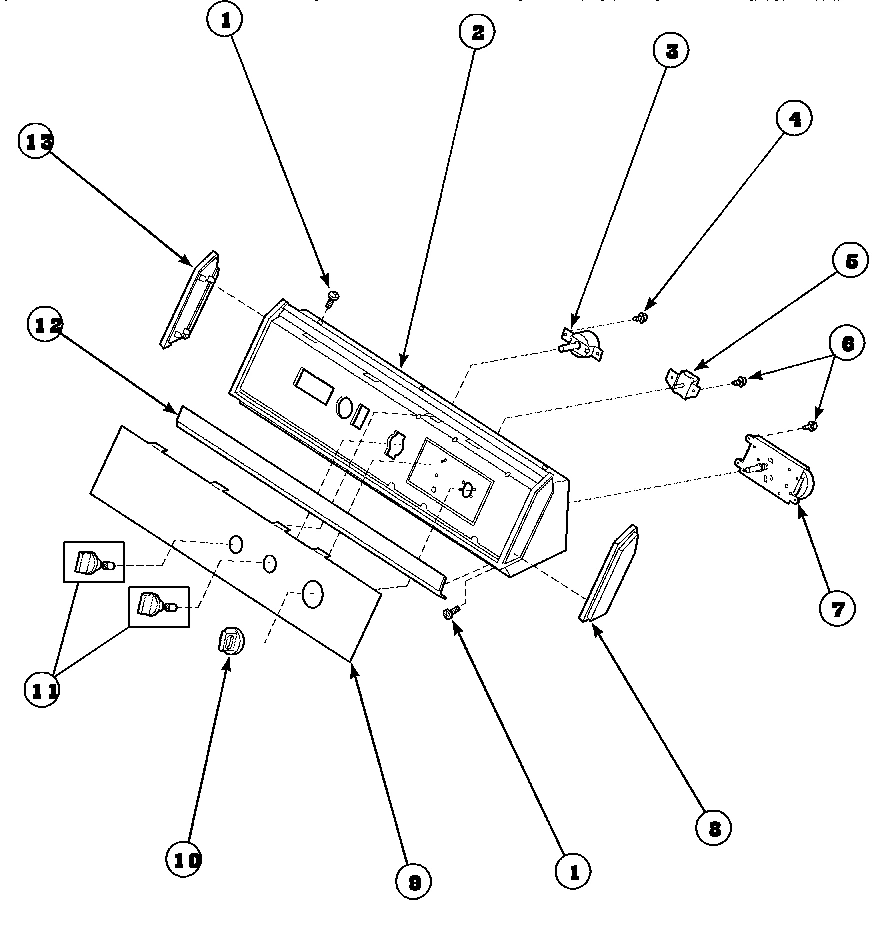 07 - GRAPHIC PANEL, CONTROL HOOD AND CONTROLS
