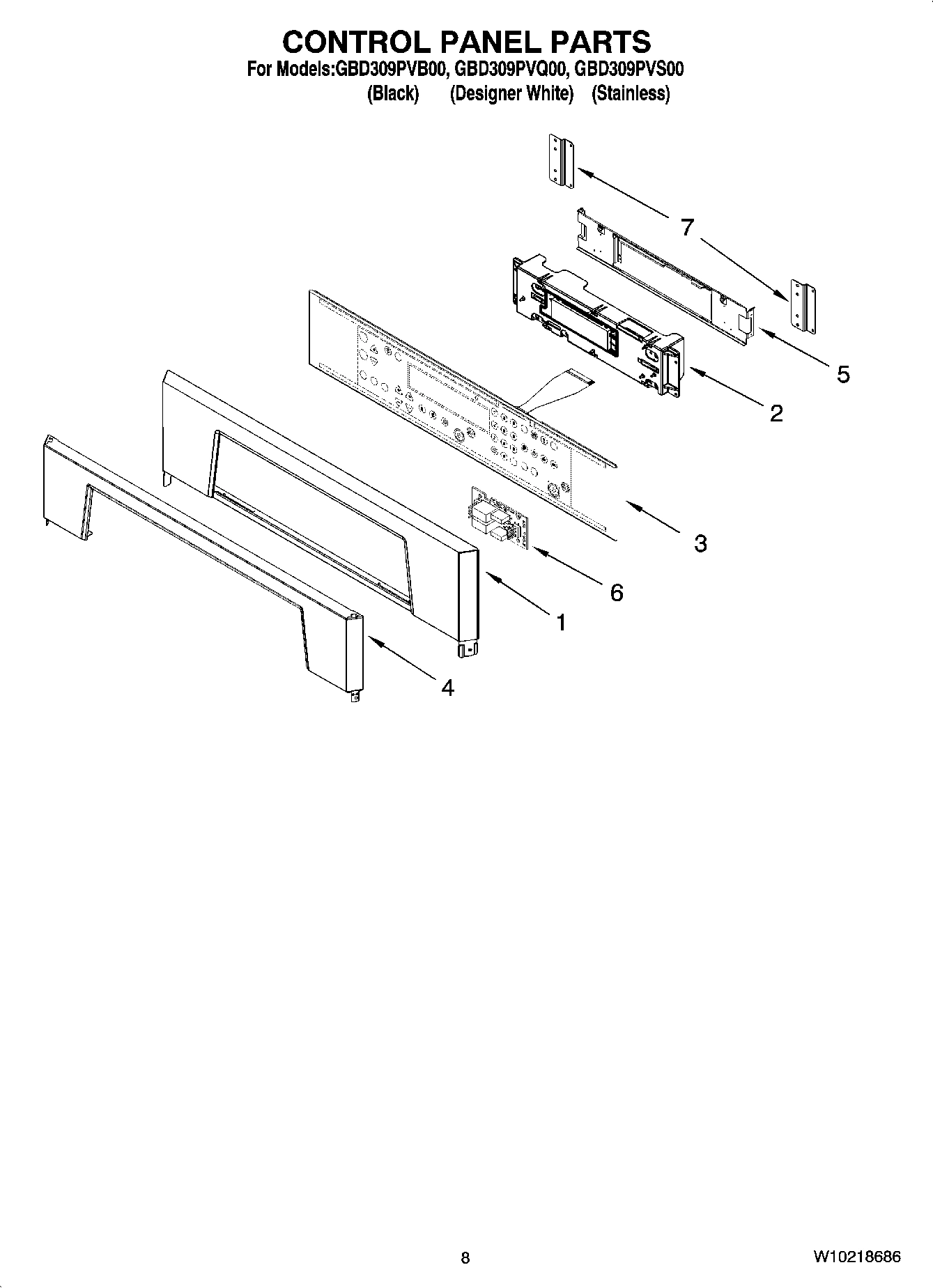 06 - CONTROL PANEL PARTS