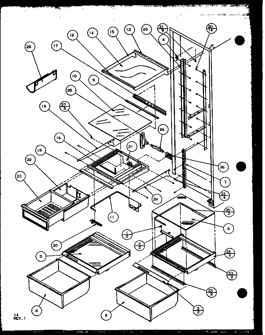 11 - REF SHELVING AND DRAWERS