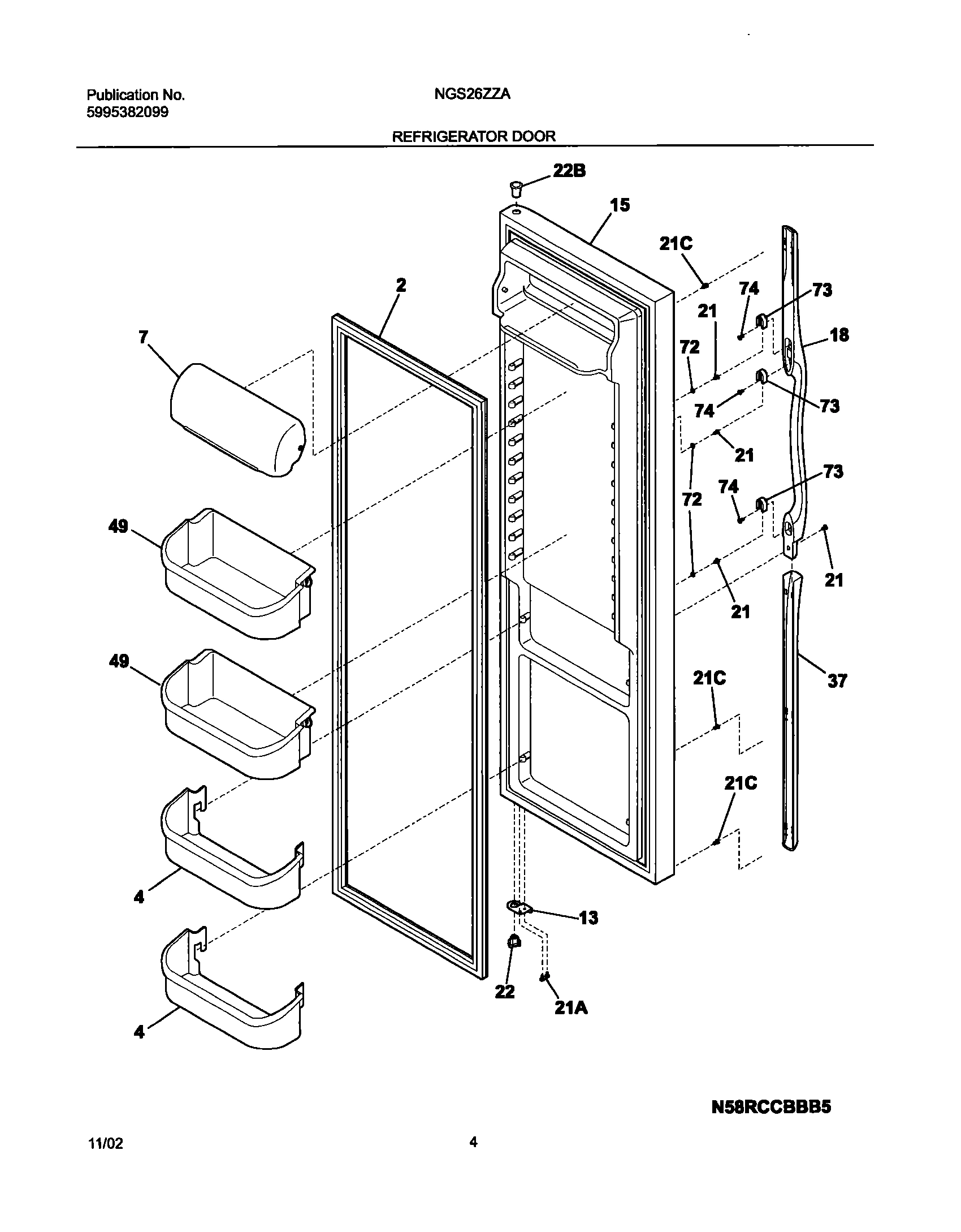 05 - REFRIGERATOR DOOR
