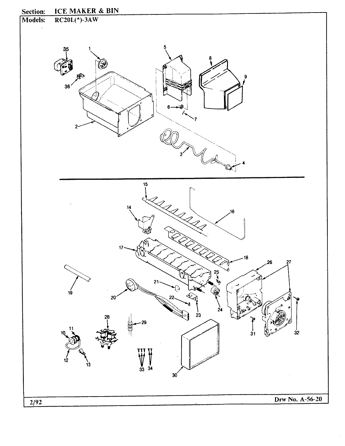 04 - ICE MAKER & BIN