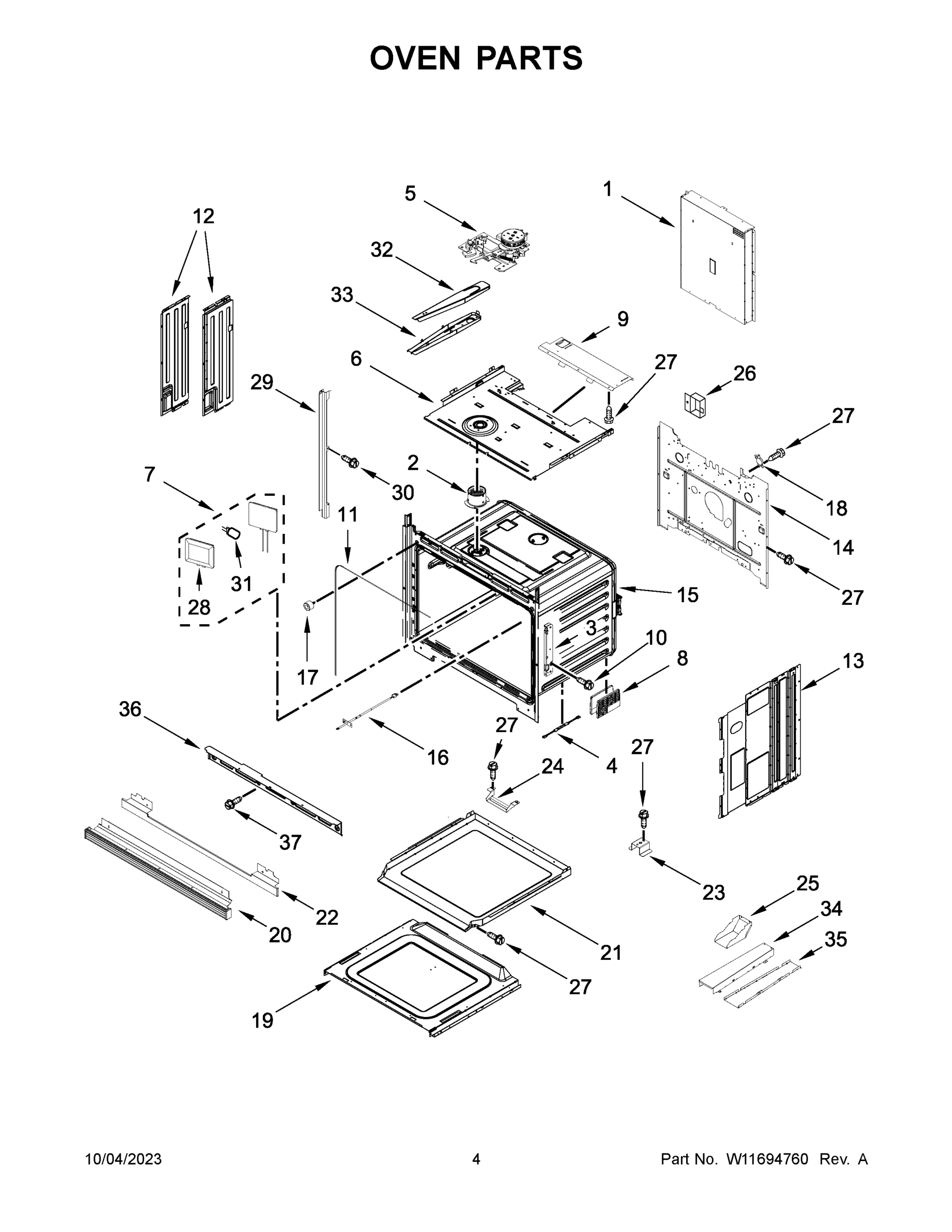 03 - OVEN PARTS