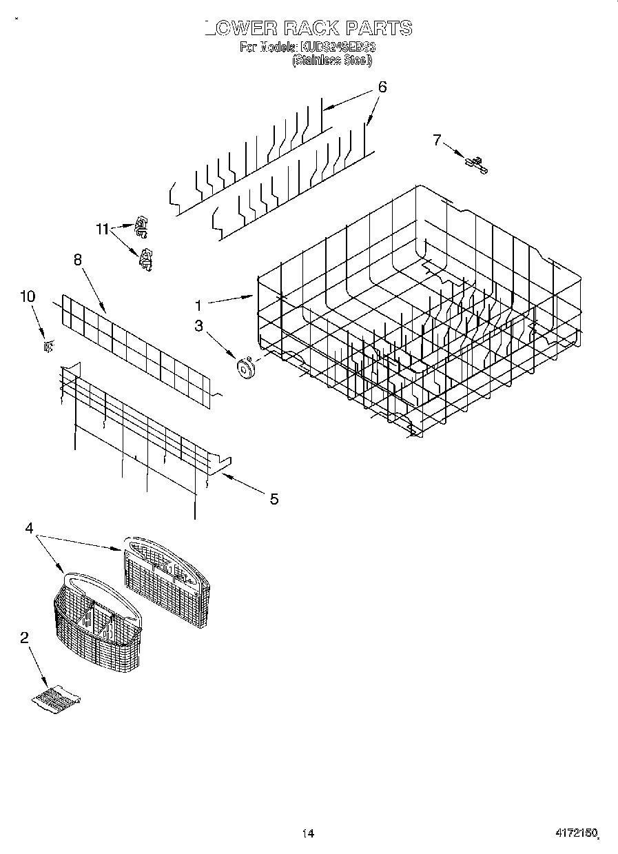 11 - LOWER RACK