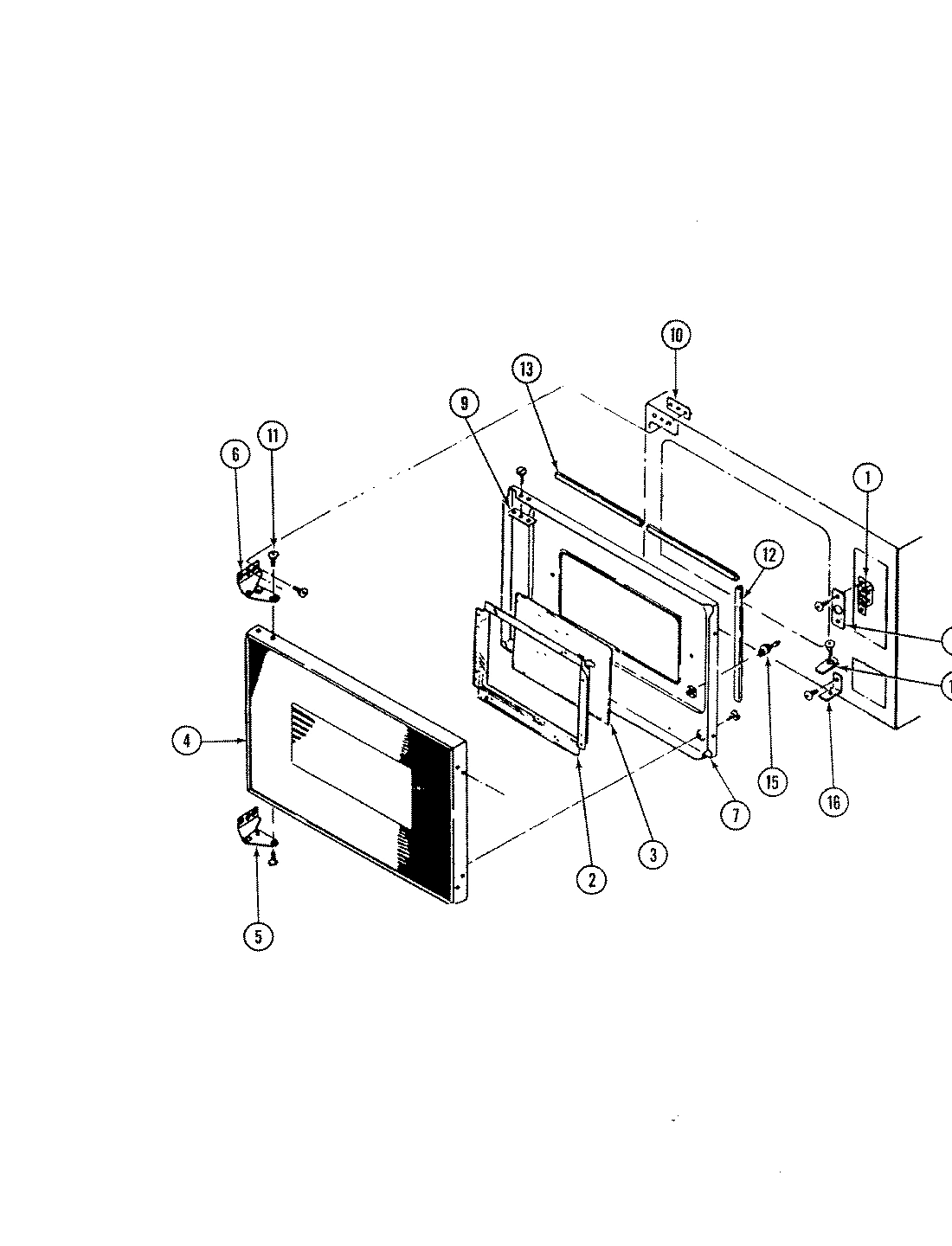05 - DOOR ASSEMBLY (UPPER)