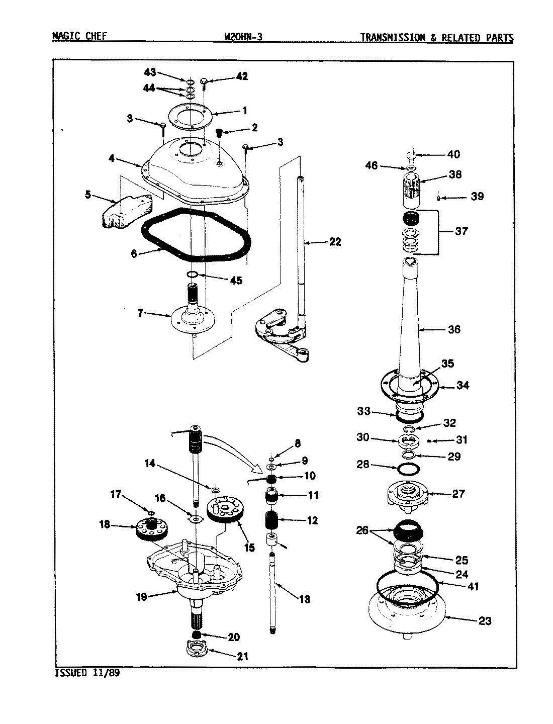 05 - TRANSMISSION & RELATED PARTS (REV. E-J)
