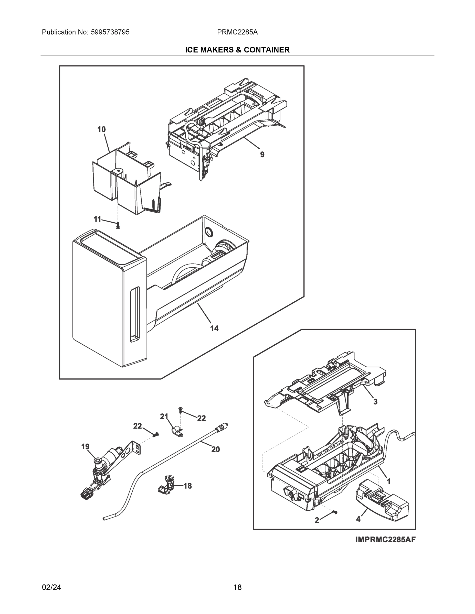 10 - ICE MAKERS & CONTAINER