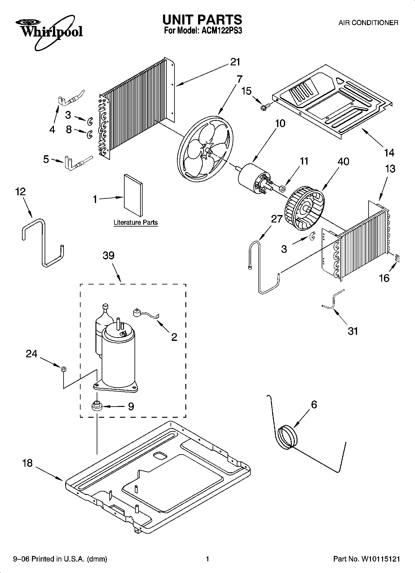 01 - UNIT PARTS