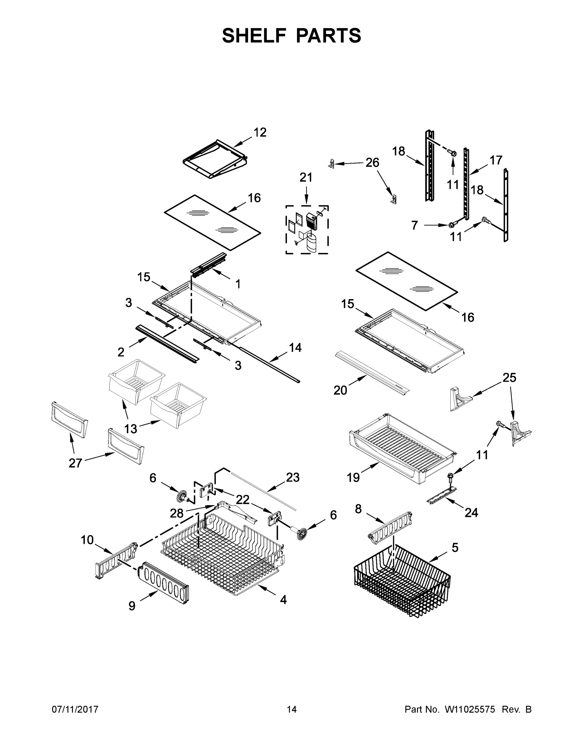 08 - SHELF PARTS