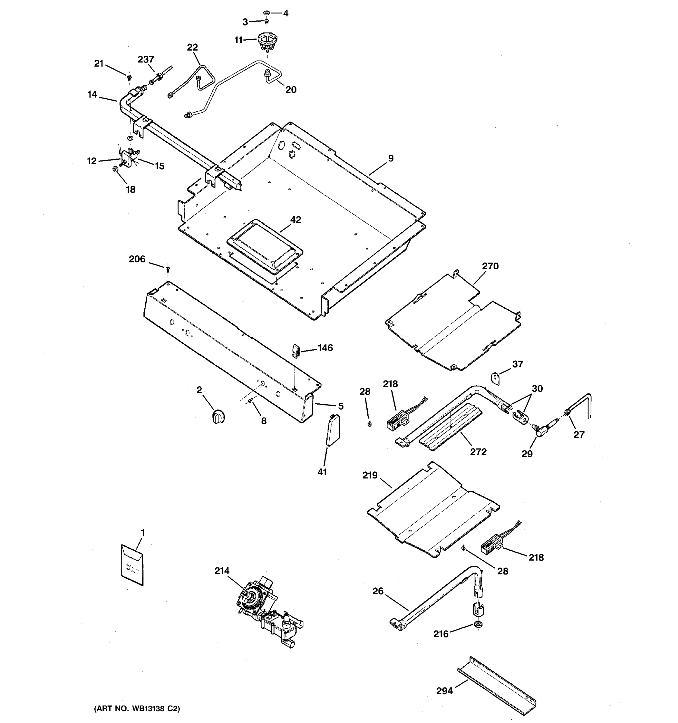 GAS & BURNER PARTS