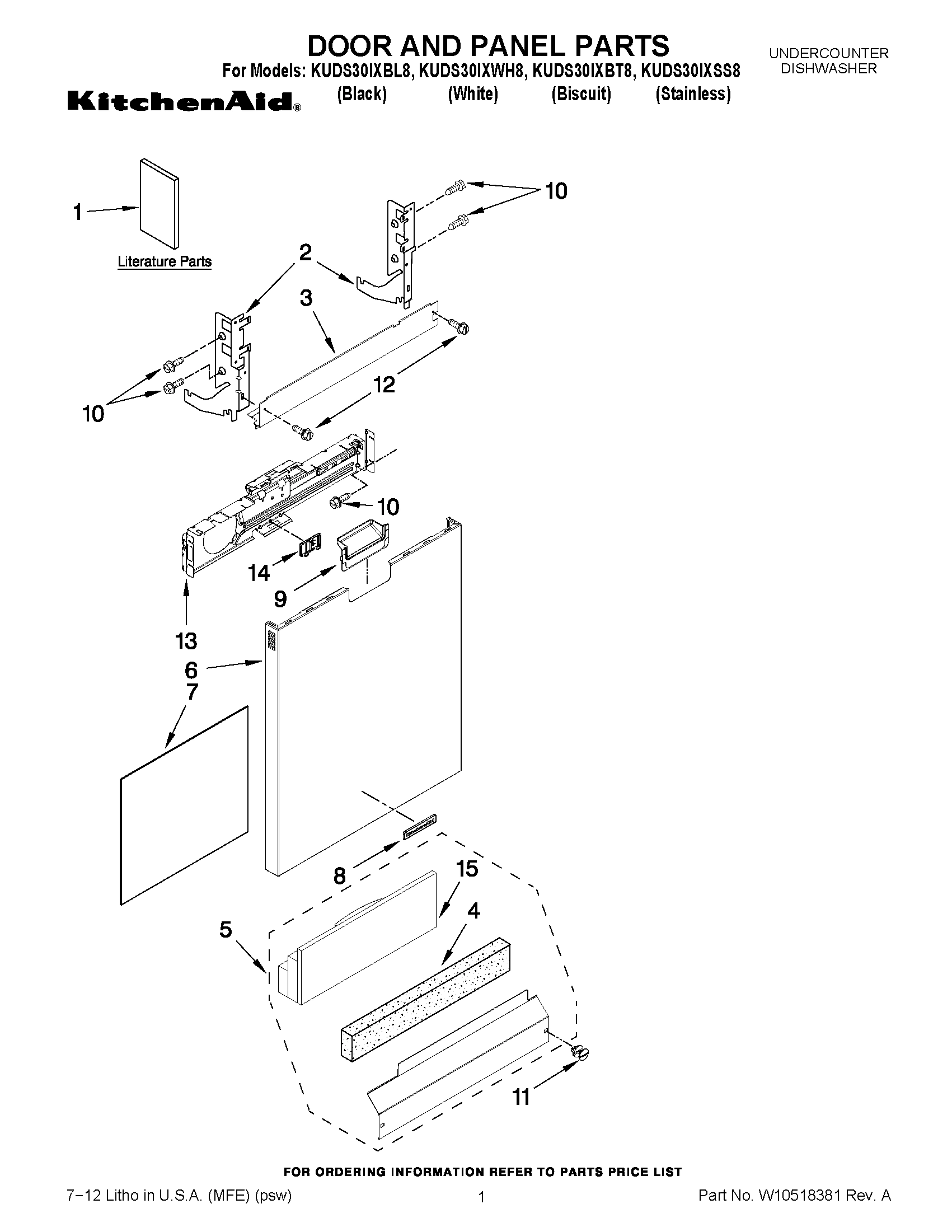 01 - DOOR AND PANEL PARTS