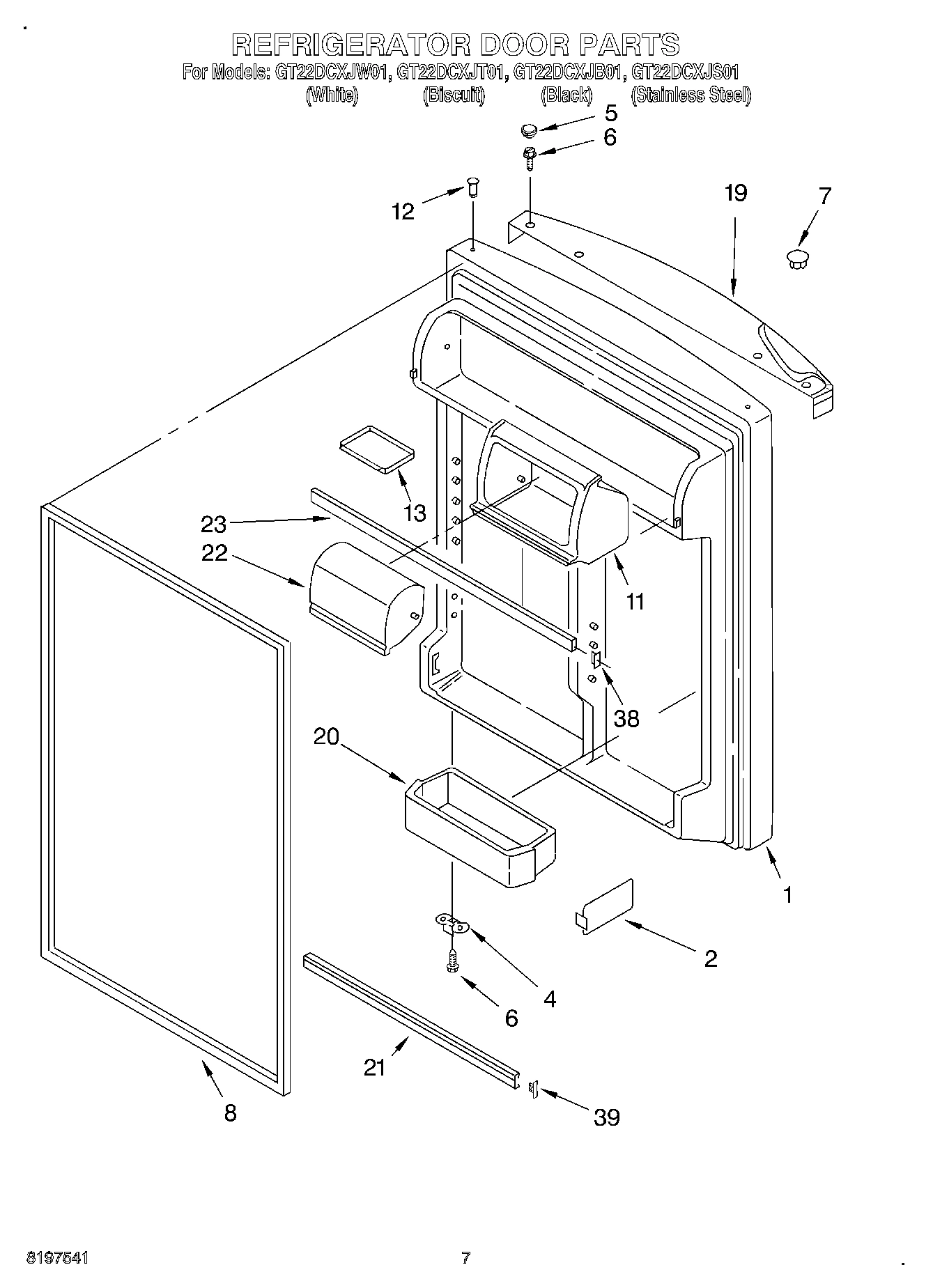 04 - REFRIGERATOR DOOR