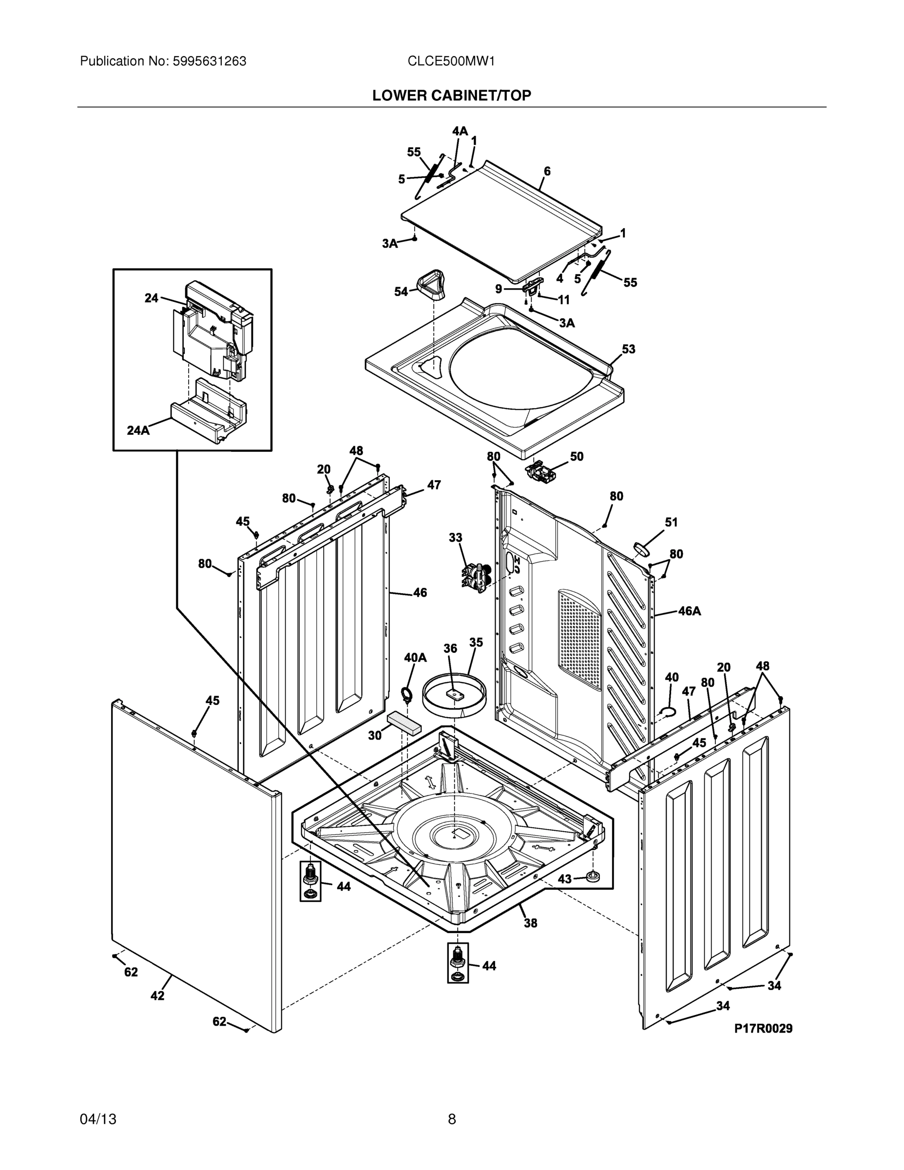 09 - LOWER CABINET/TOP