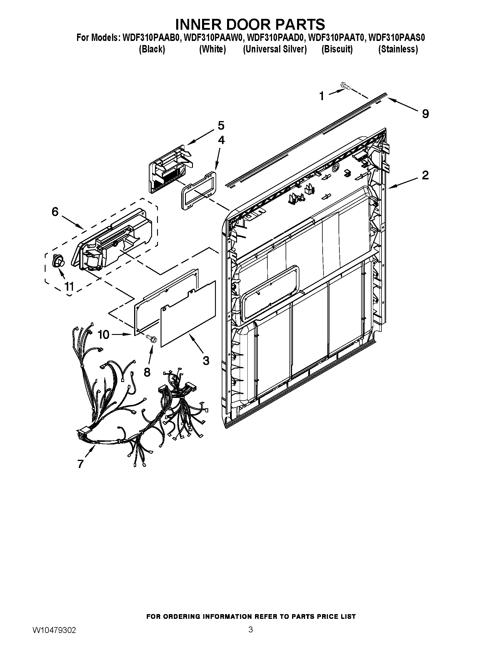 03 - INNER DOOR PARTS