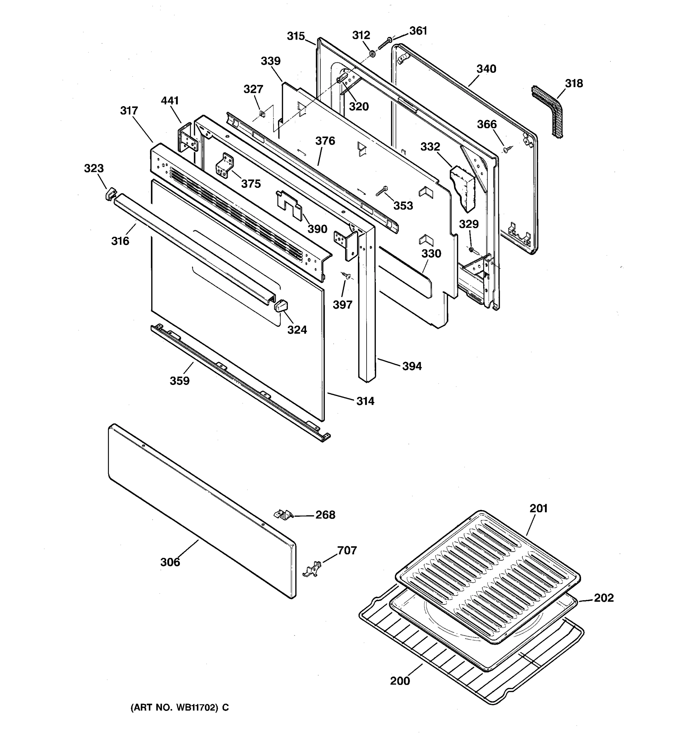 DOOR & DRAWER PARTS