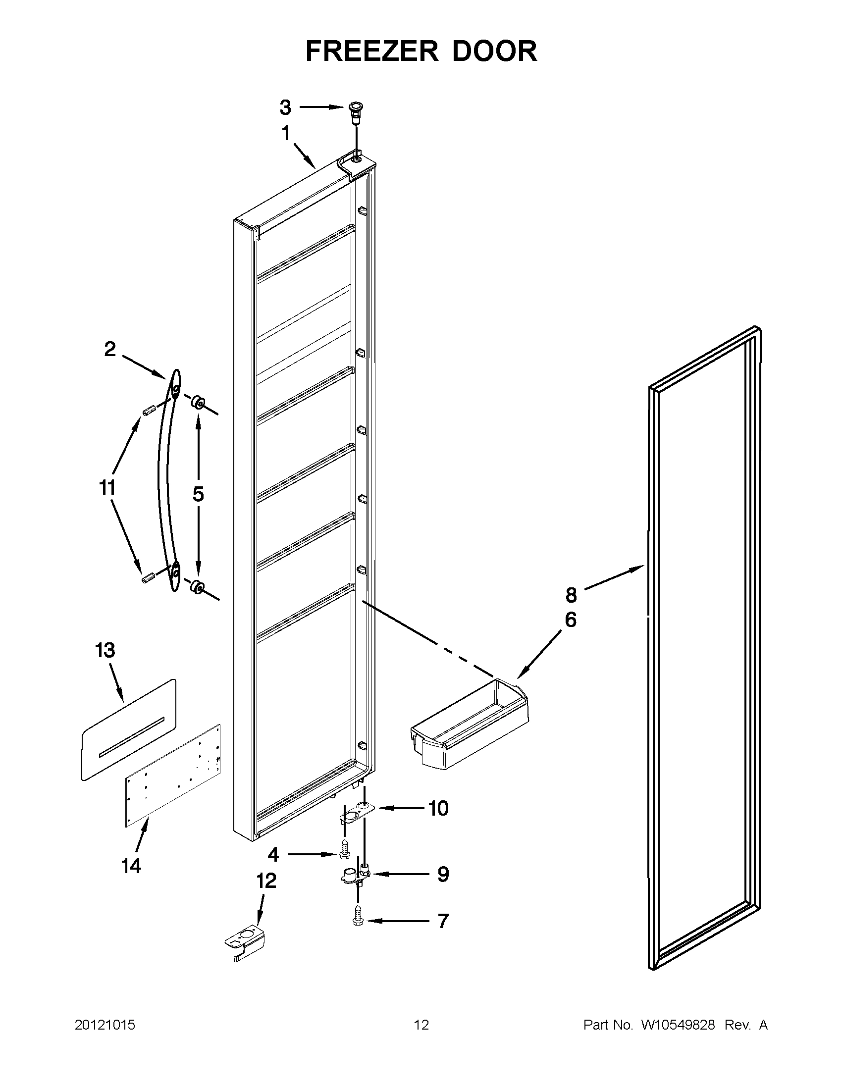 06 - FREEZER DOOR
