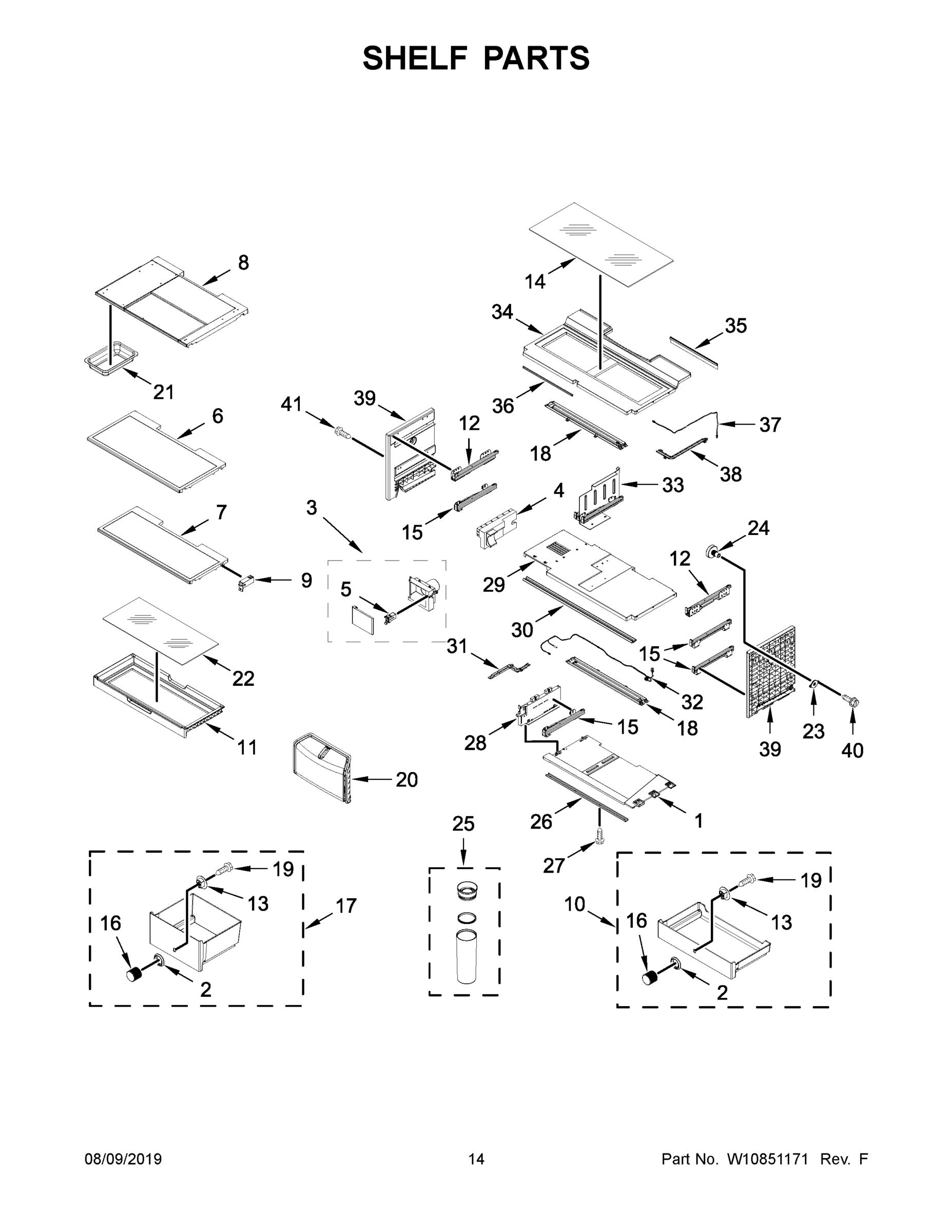 08 - SHELF PARTS