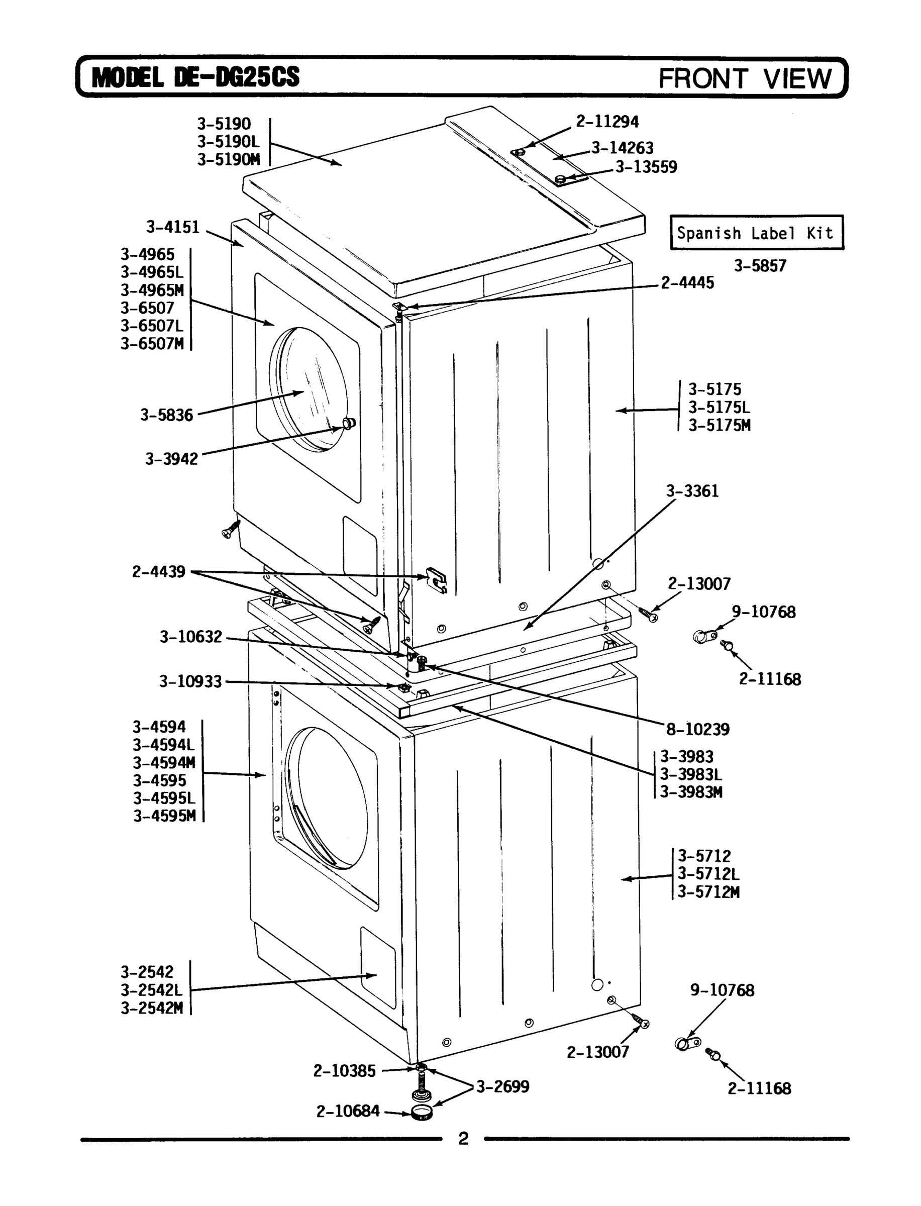 07 - LINT SCREEN, TUMBLER (FRONT & BACK)