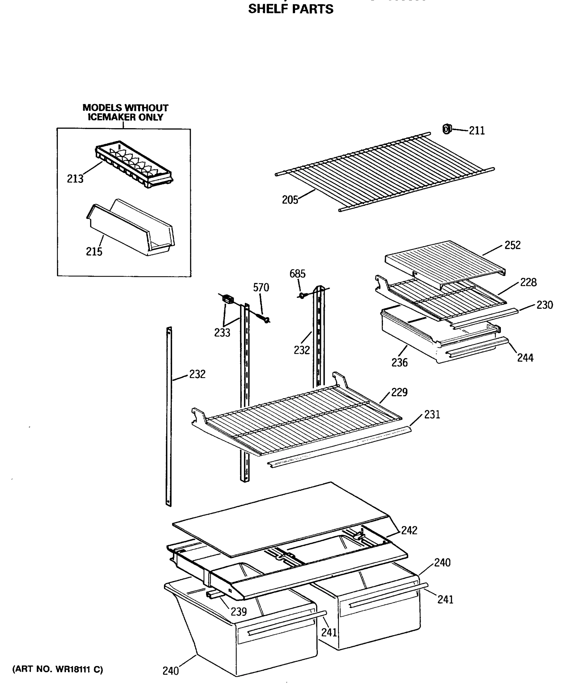 SHELF PARTS