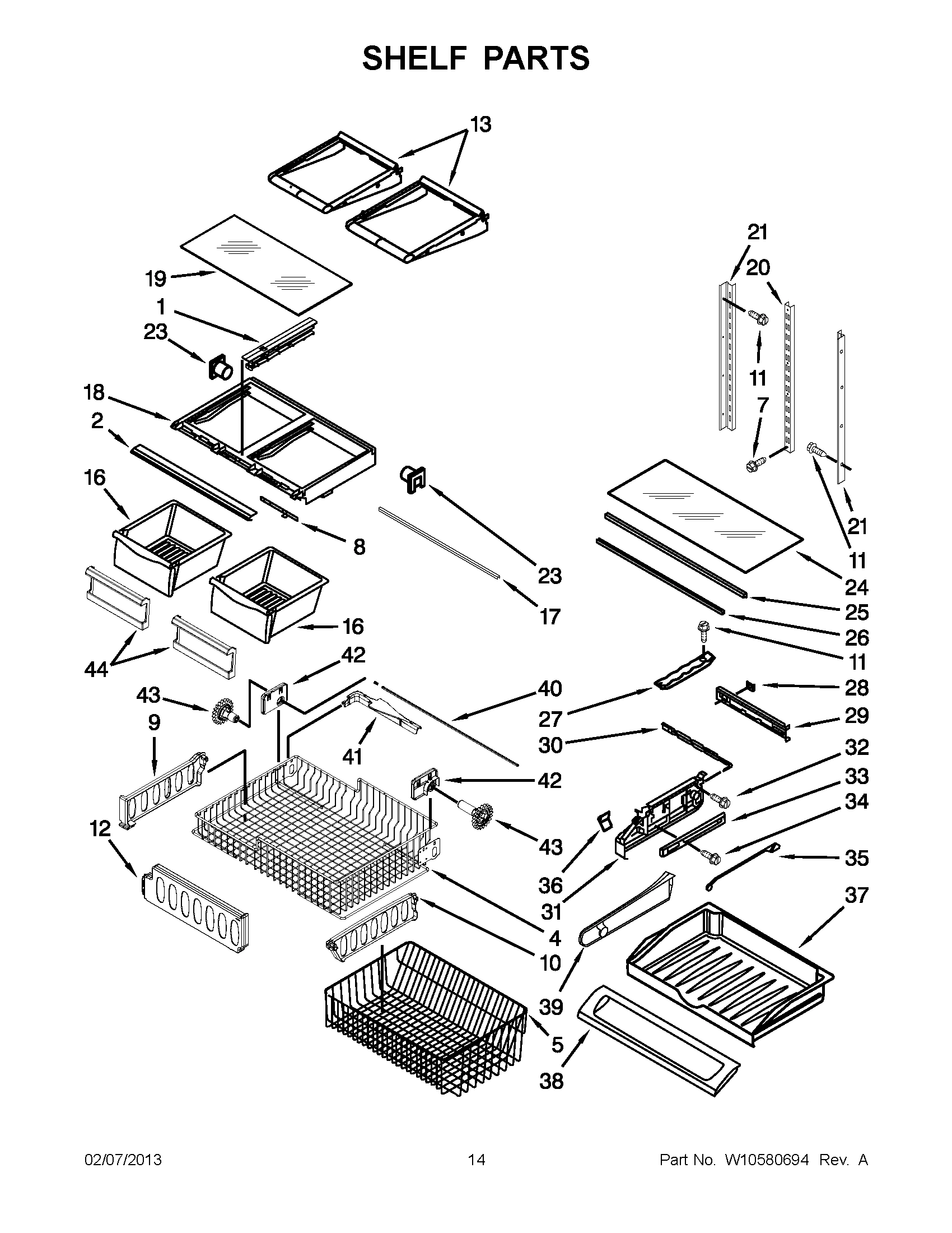 07 - SHELF PARTS