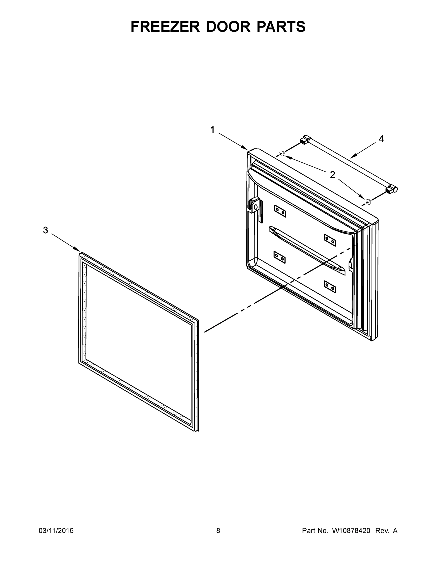 05 - FREEZER DOOR PARTS