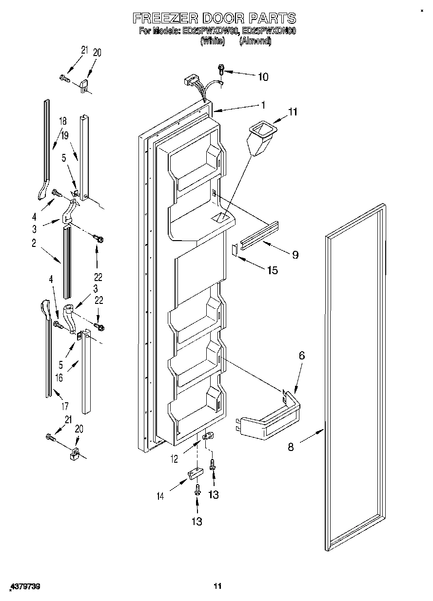 07 - FREEZER DOOR