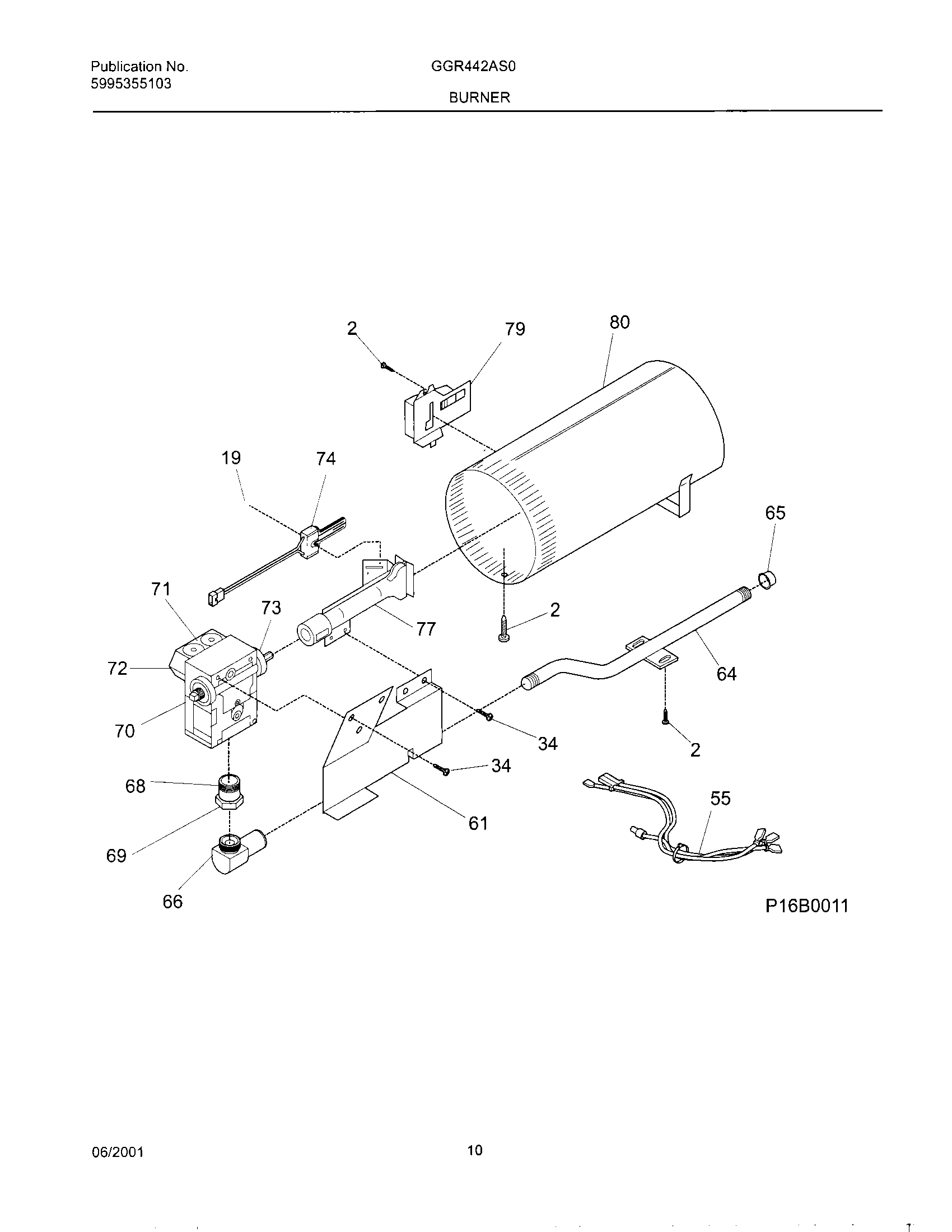 11 - BURNER,VALVE
