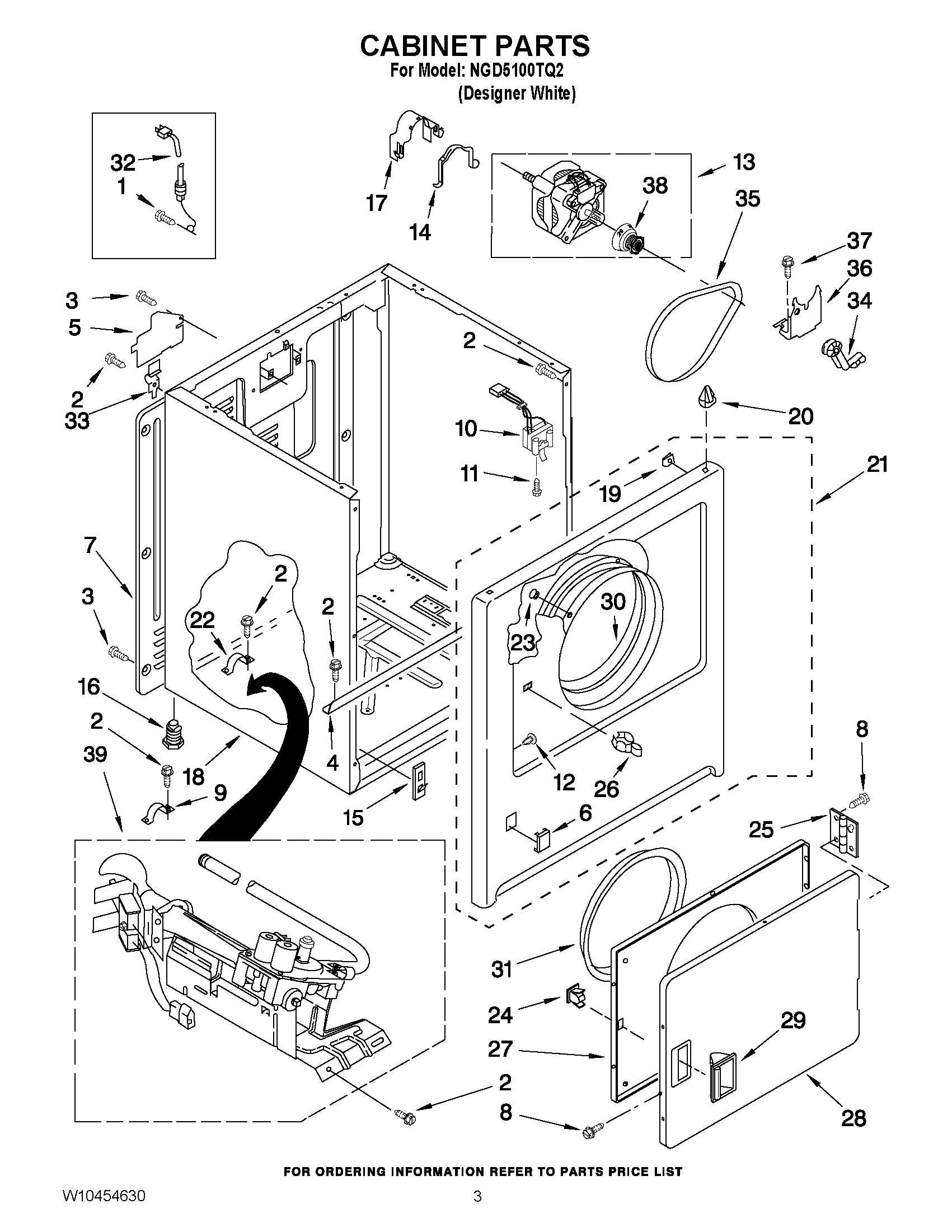 02 - CABINET PARTS