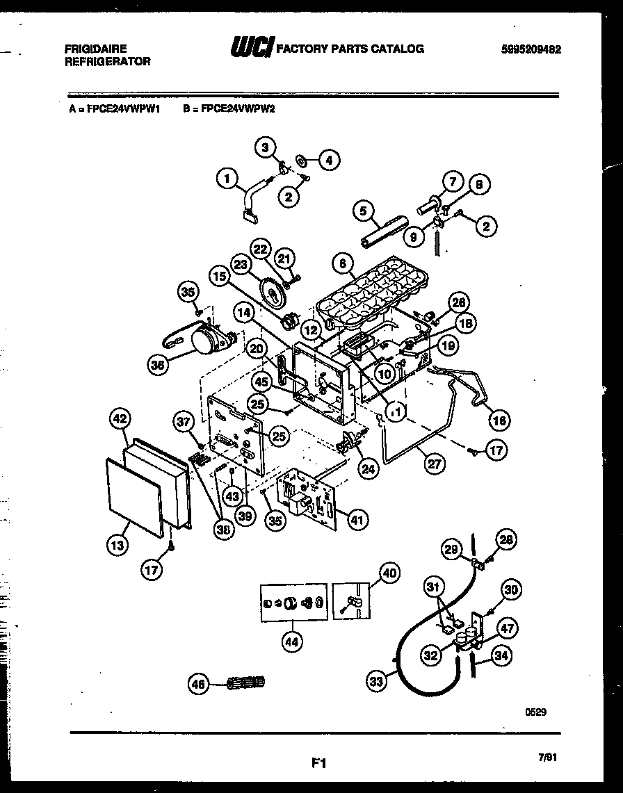 09 - ICE MAKER AND INSTALLATION PARTS