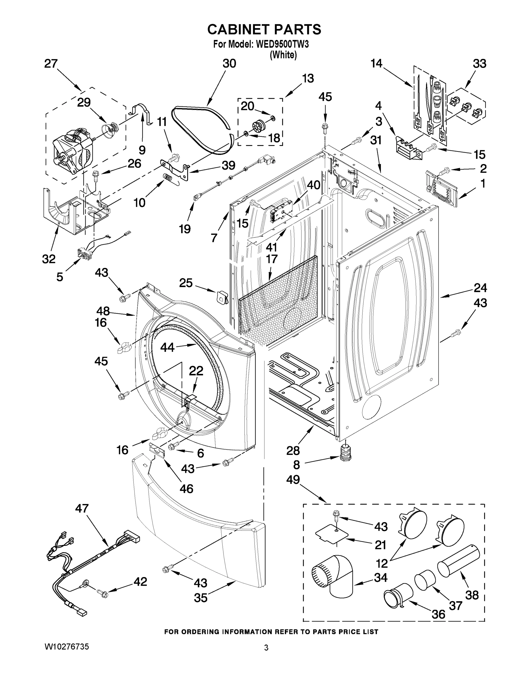02 - CABINET PARTS