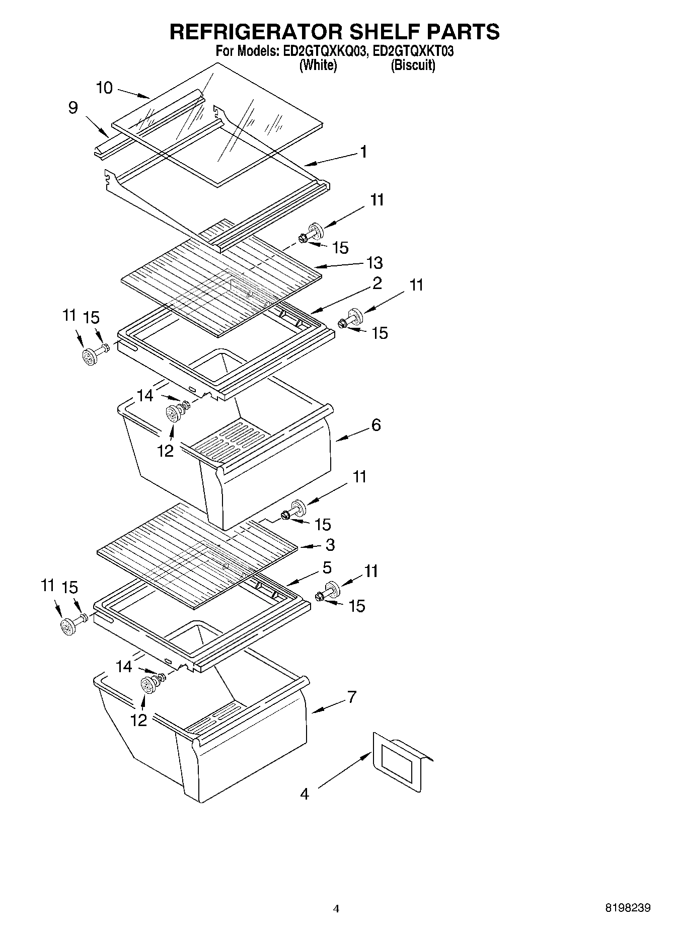 03 - REFRIGERATOR SHELF