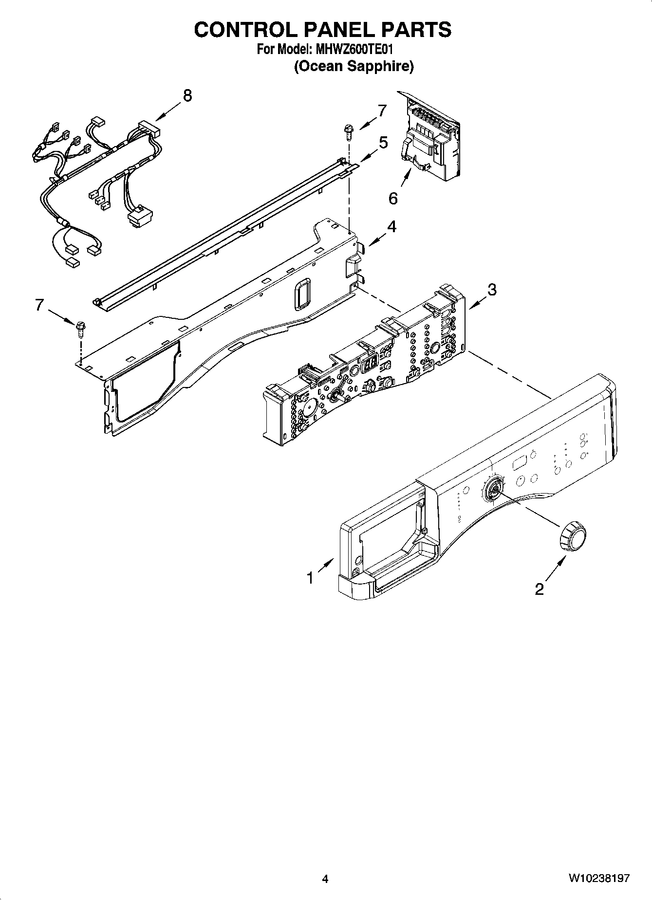 03 - CONTROL PANEL PARTS
