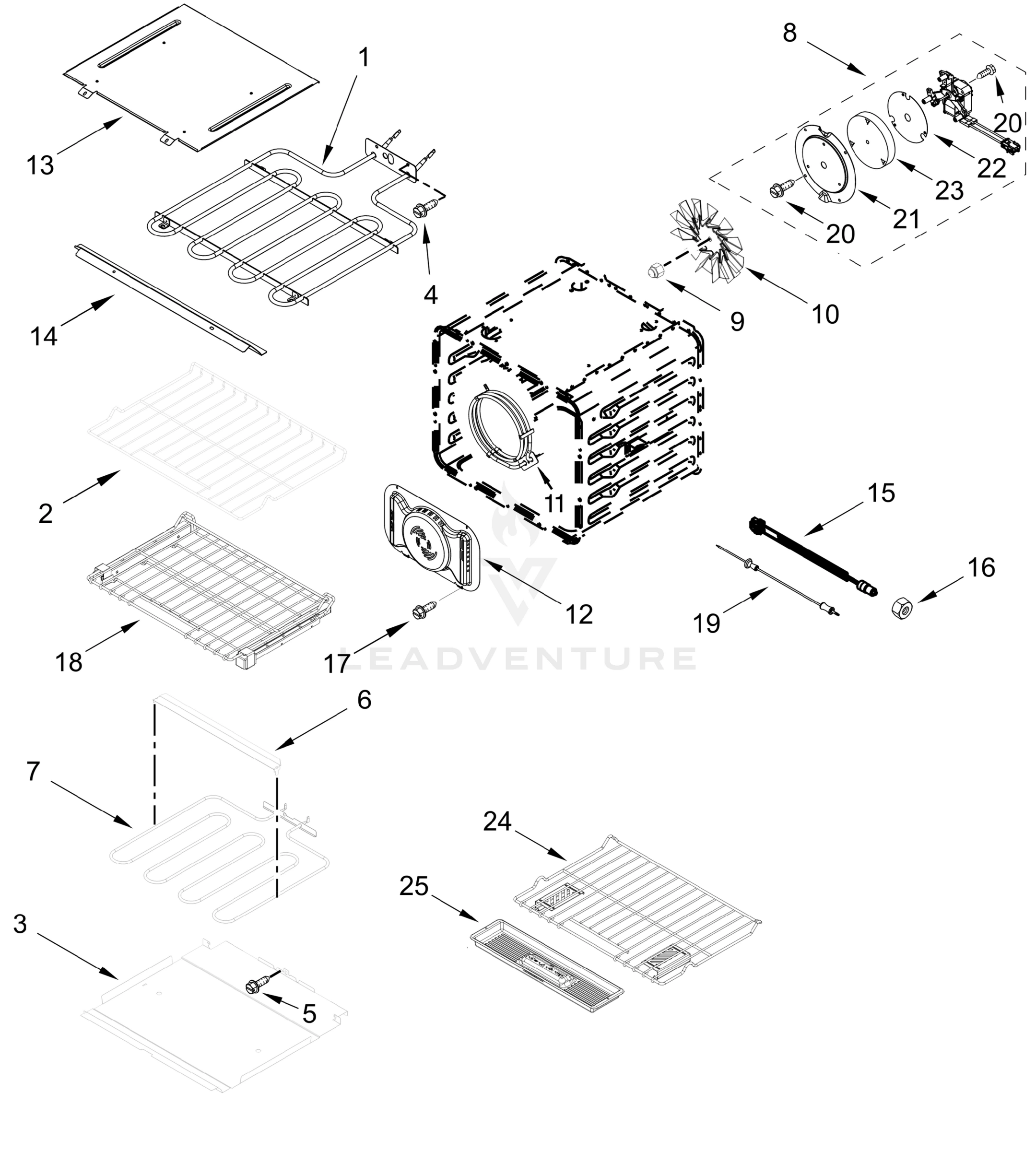 INTERNAL OVEN PARTS
