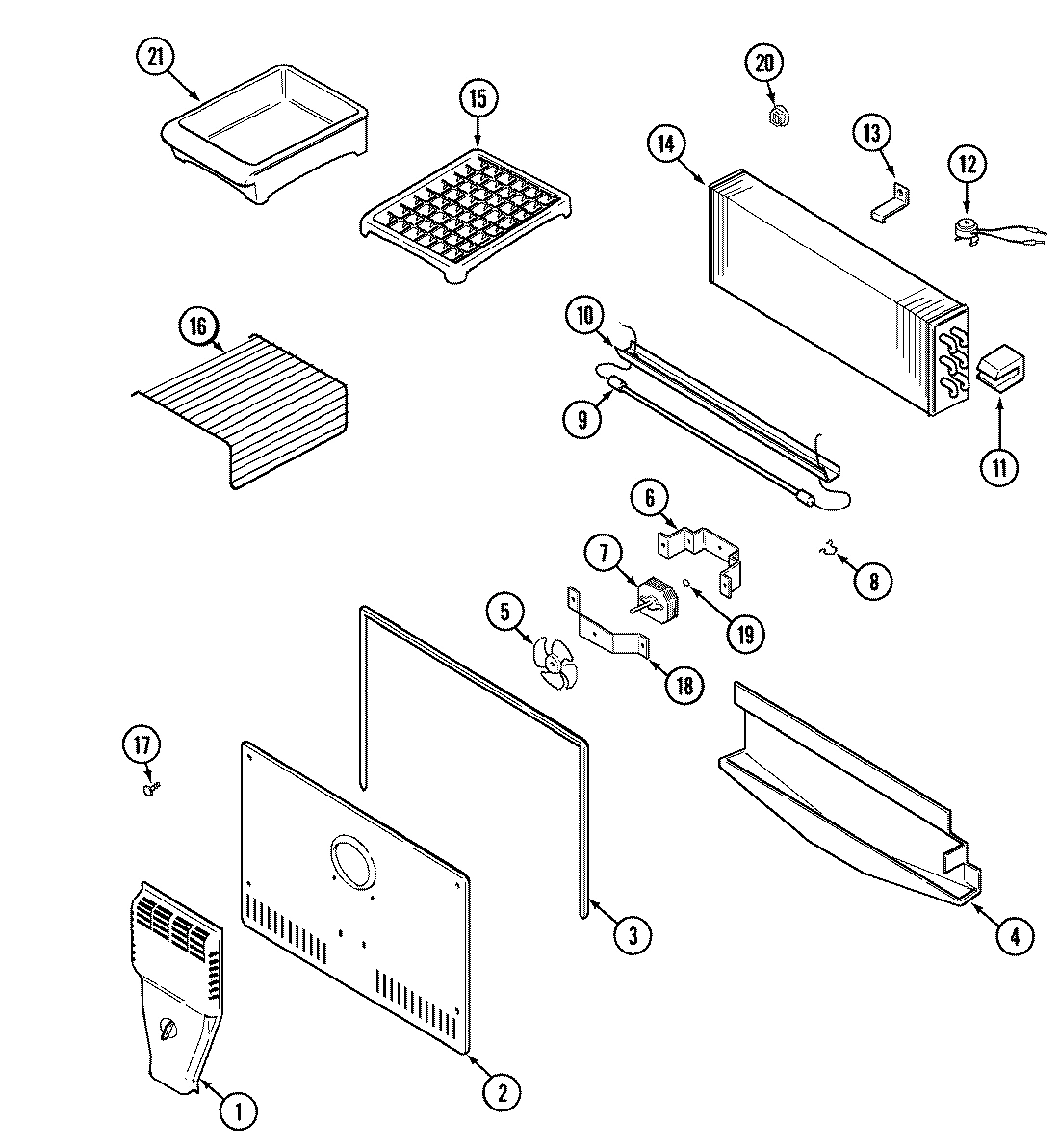 03 - FREEZER COMPARTMENT