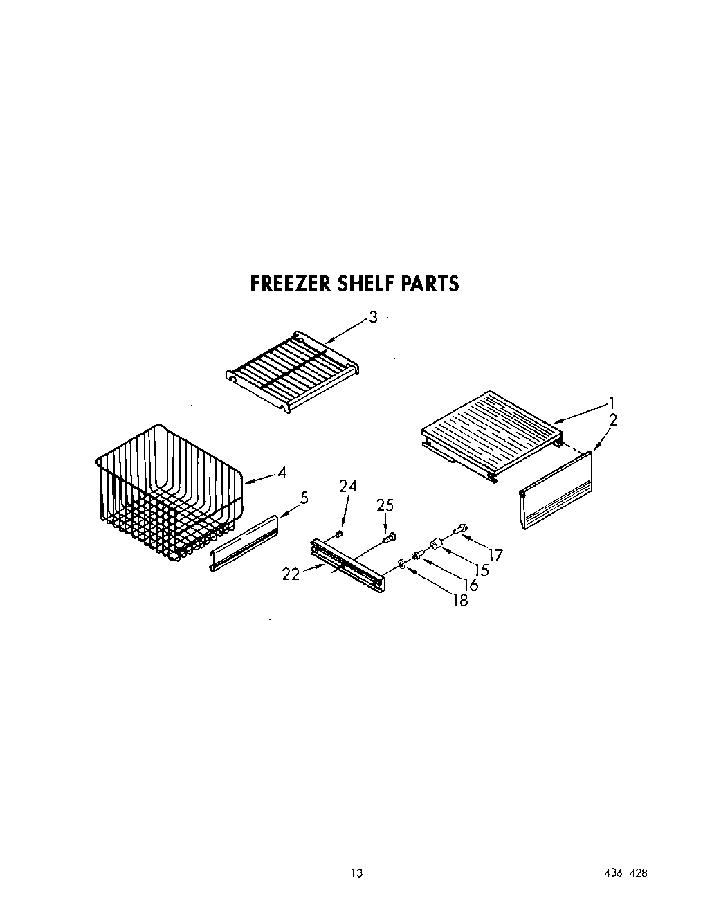 11 - FREEZER SHELF