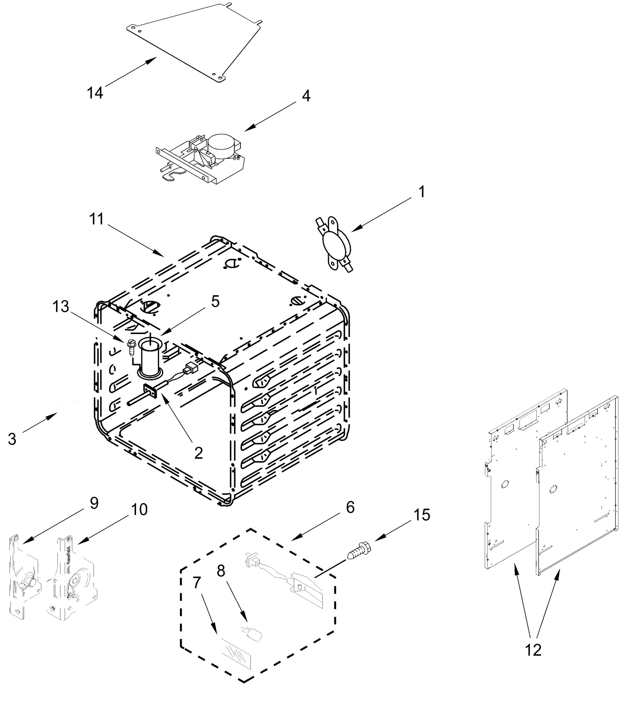 OVEN PARTS (30 in)