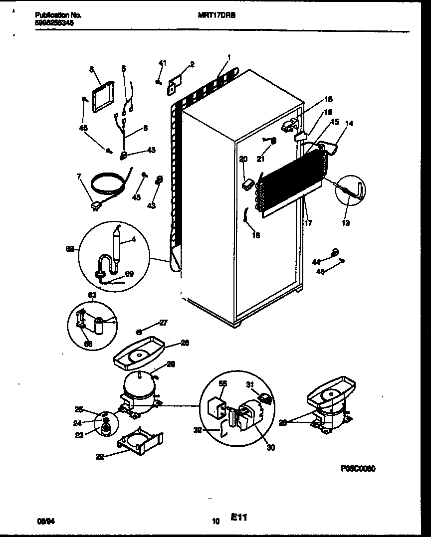 06 - SYSTEM AND AUTOMATIC DEFROST PARTS
