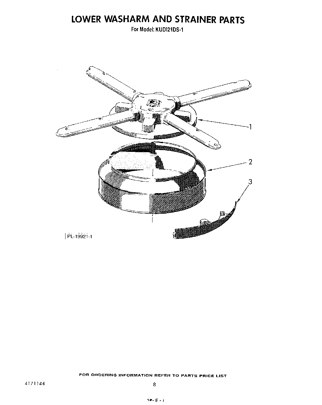 06 - LOWER WASH ARM AND STAINER