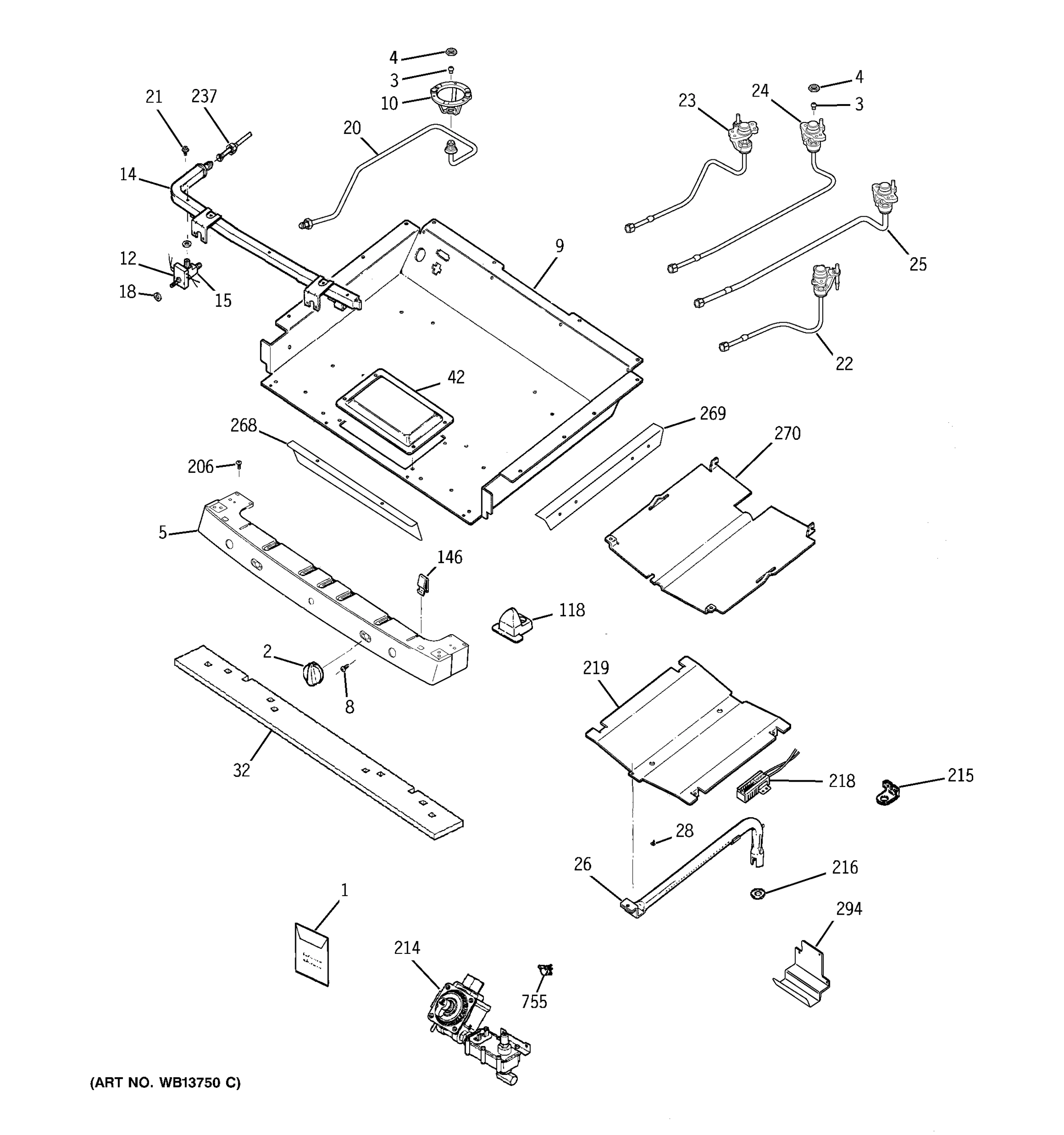 GAS & BURNER PARTS