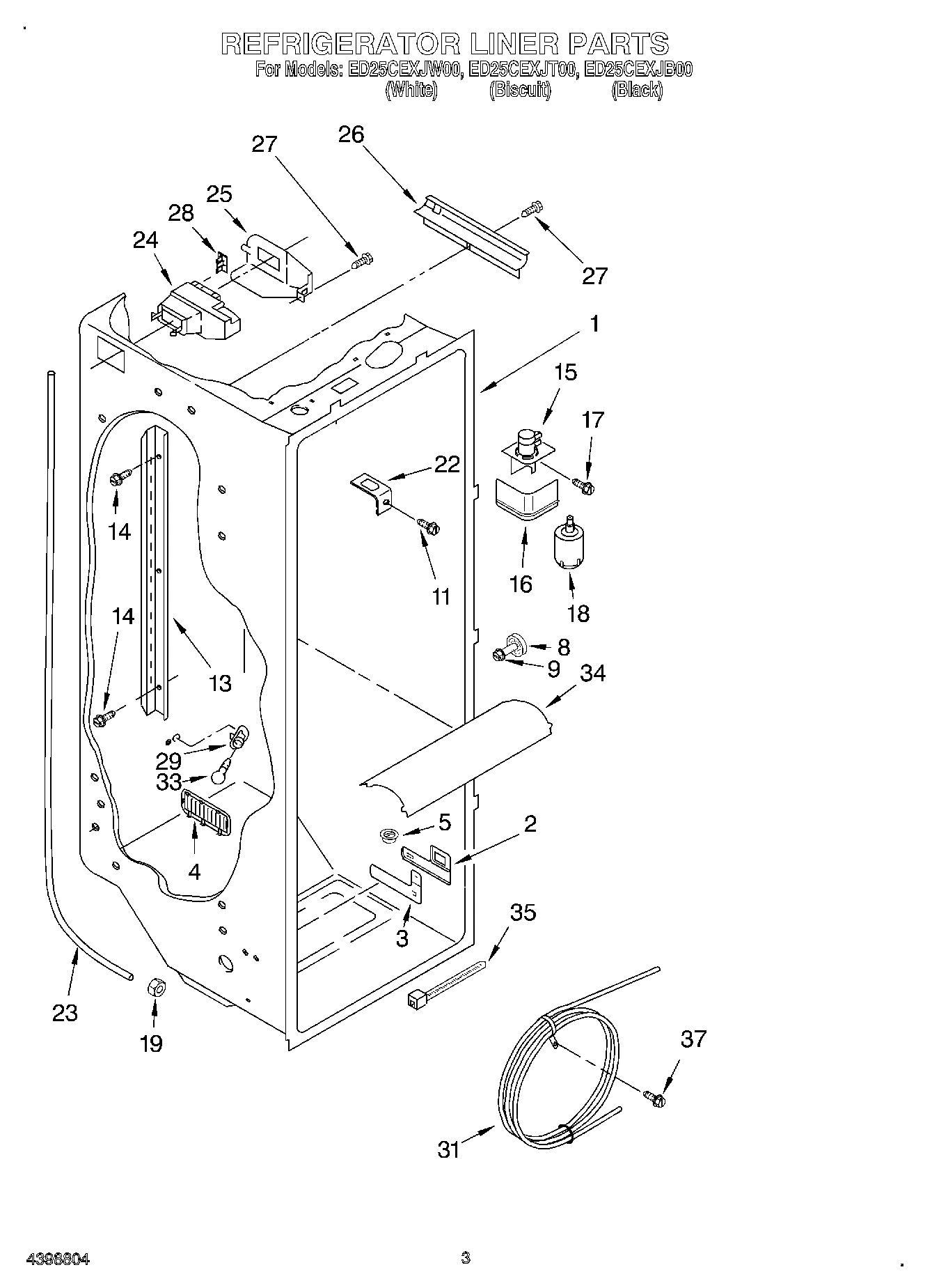 02 - REFRIGERATOR LINER