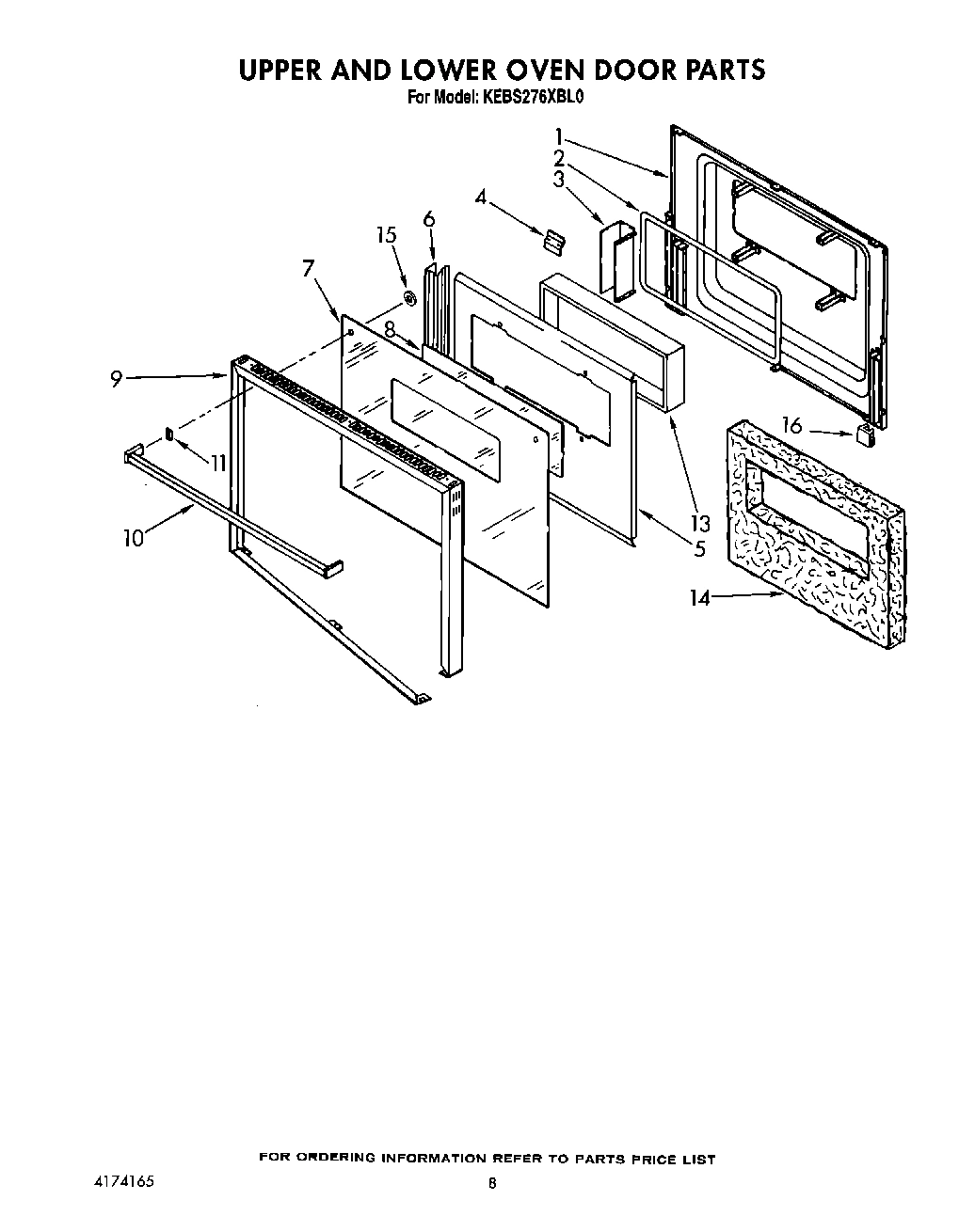 05 - UPPER AND LOWER OVEN DOOR