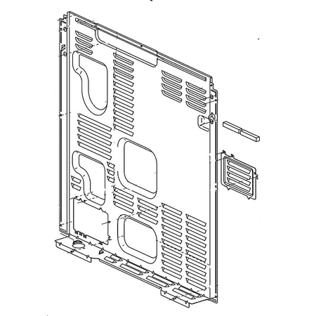 MCK68473907 LG Rear Cover