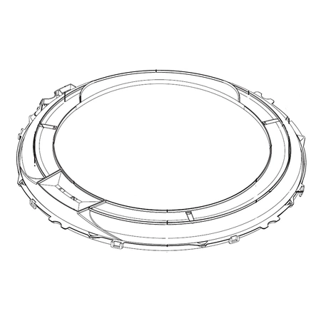 MCK70084401 LG Tub Cover