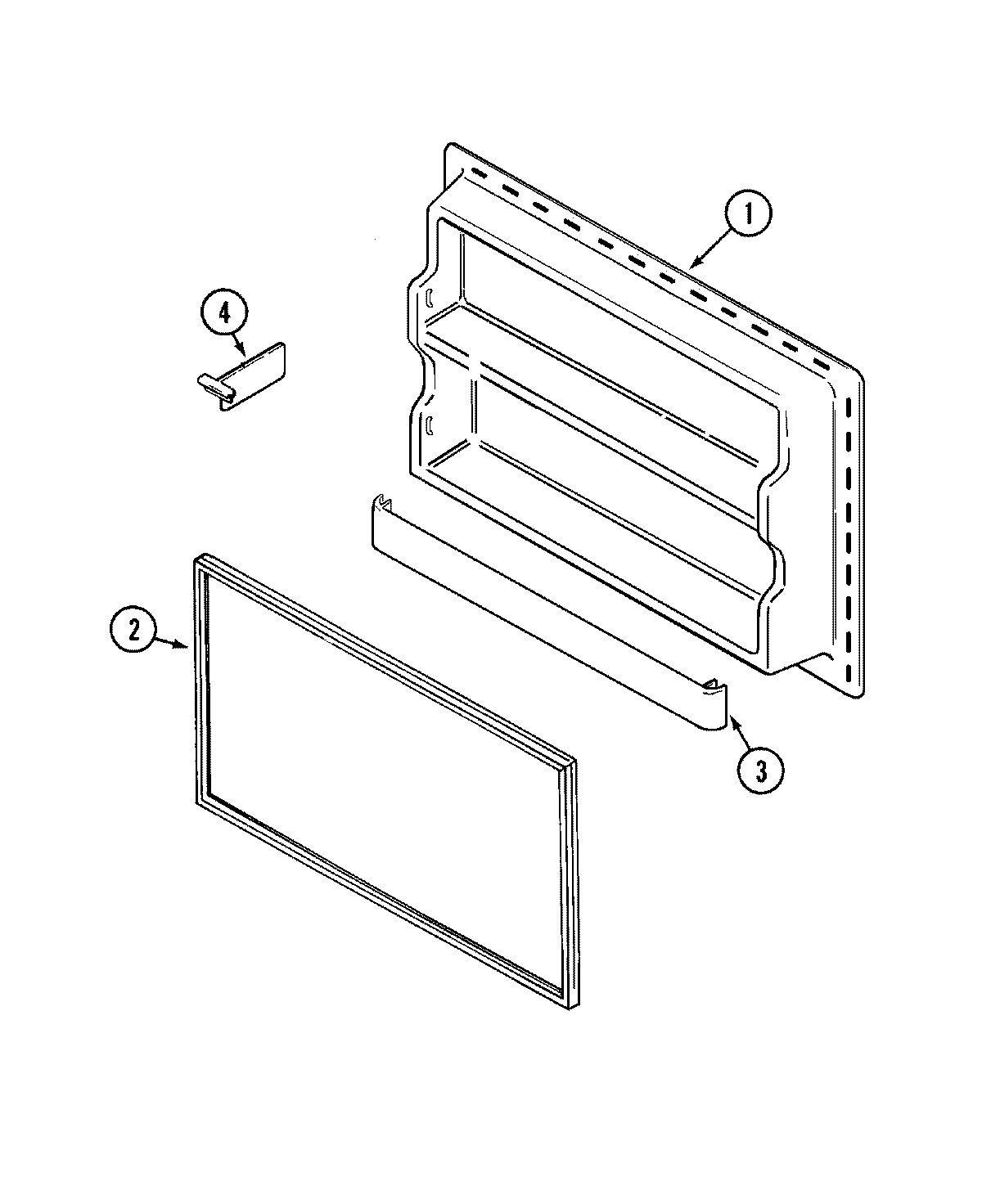 04 - FREEZER INNER DOOR
