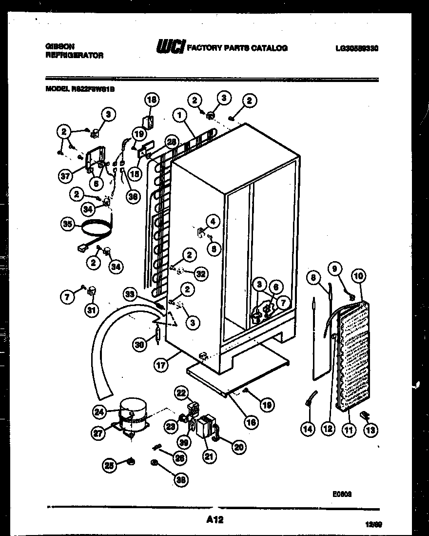07 - SYSTEM AND AUTOMATIC DEFROST PARTS