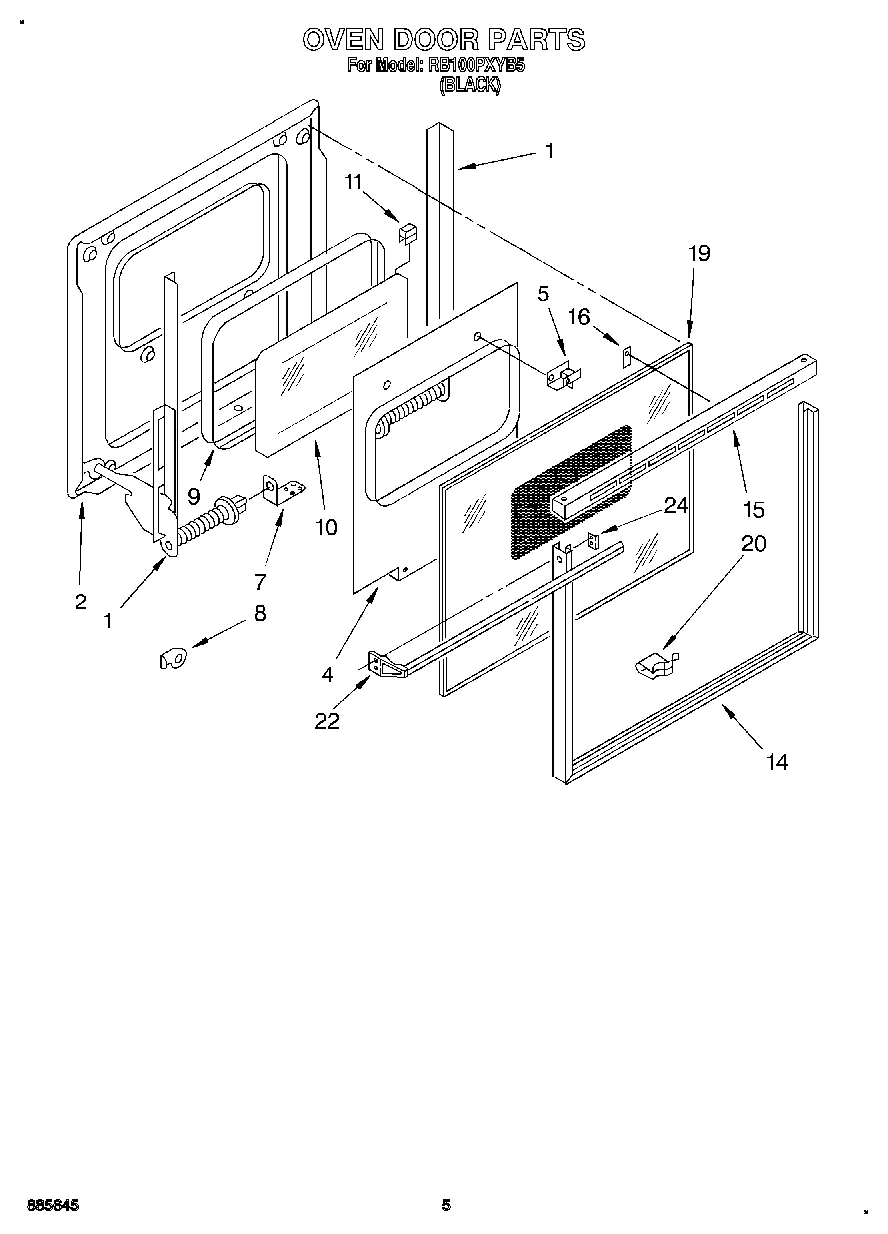 03 - OVEN DOOR