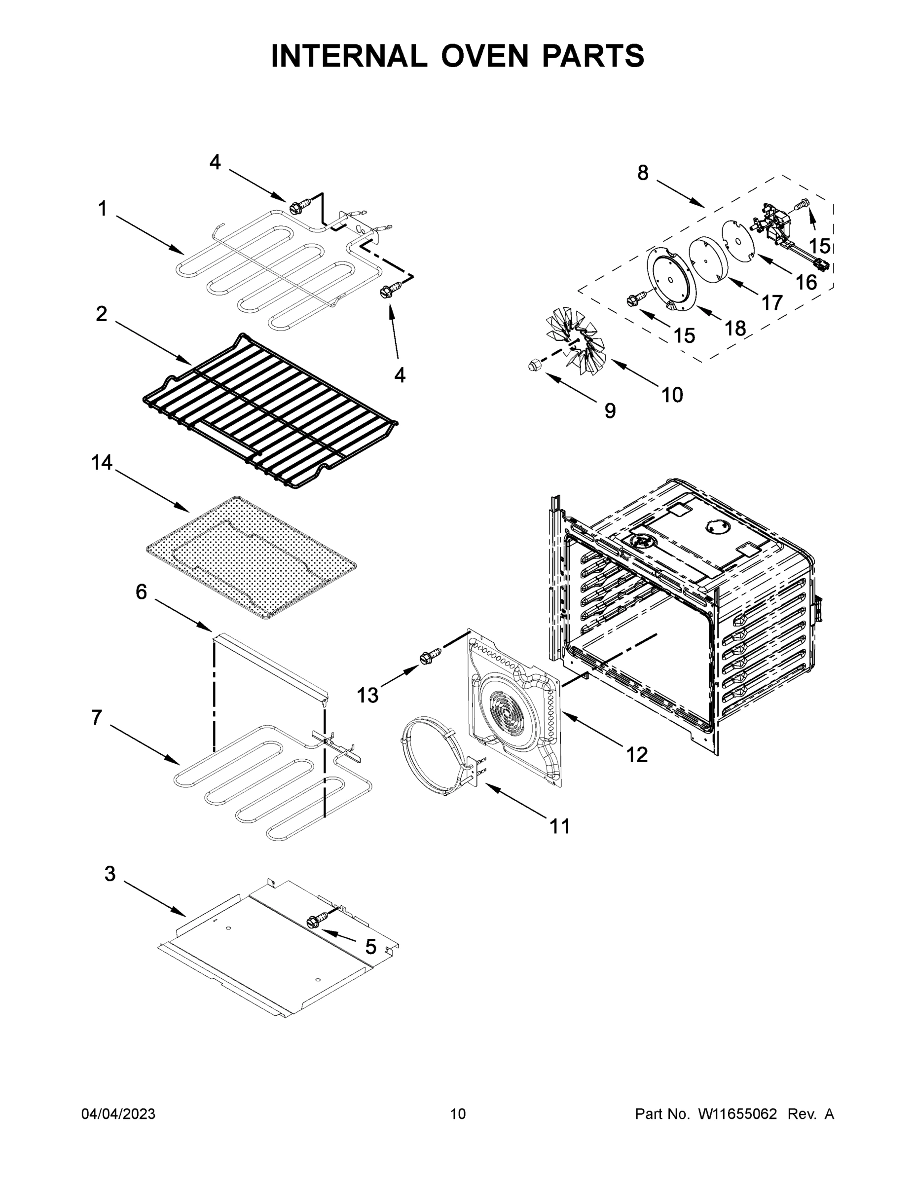 06 - INTERNAL OVEN PARTS
