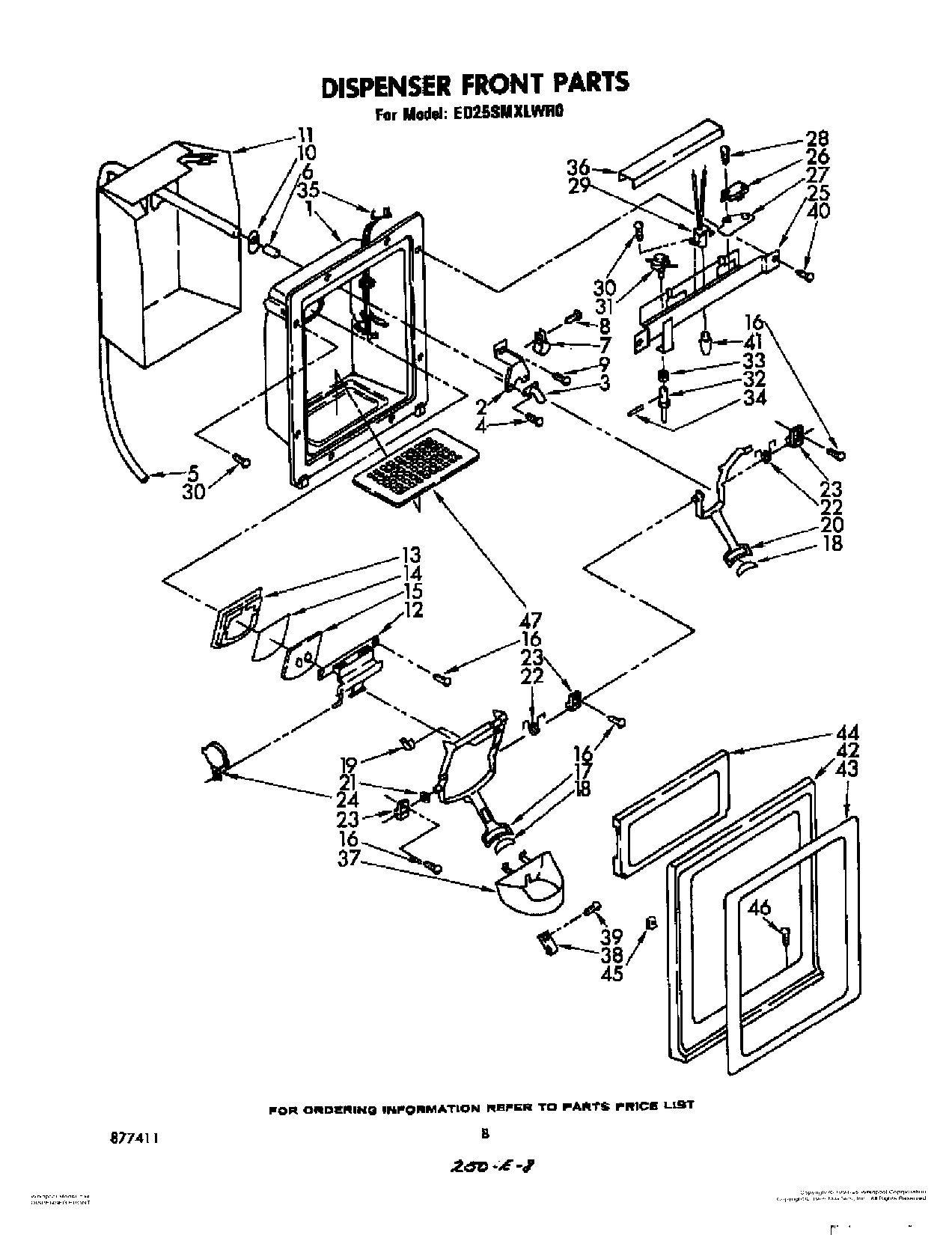 05 - DISPENSER FRONT