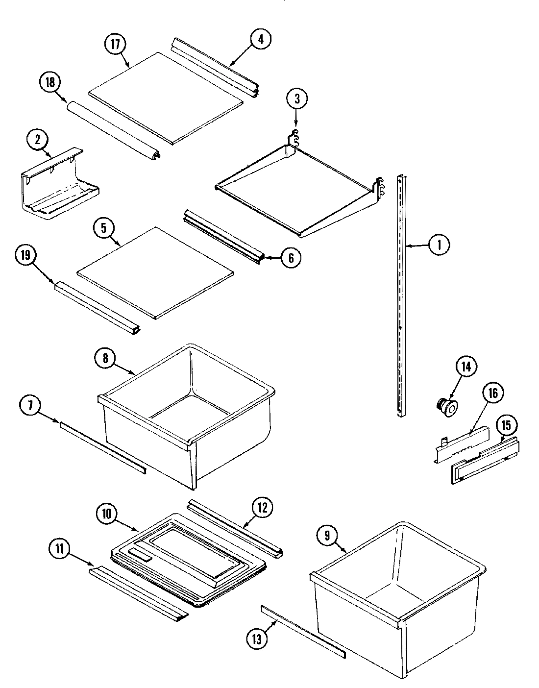 10 - SHELVES & ACCESSORIES