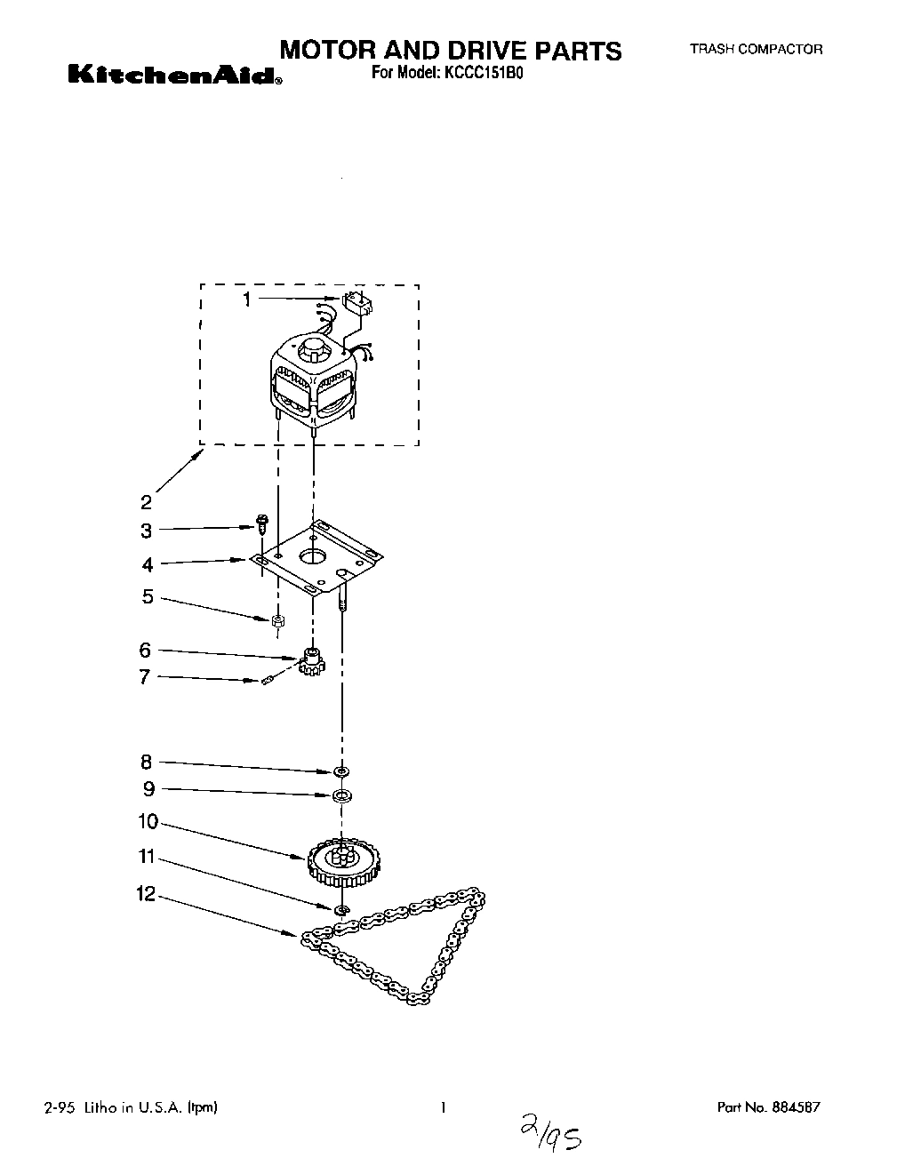 01 - MOTOR AND DRIVE, LIT/OPTIONAL
